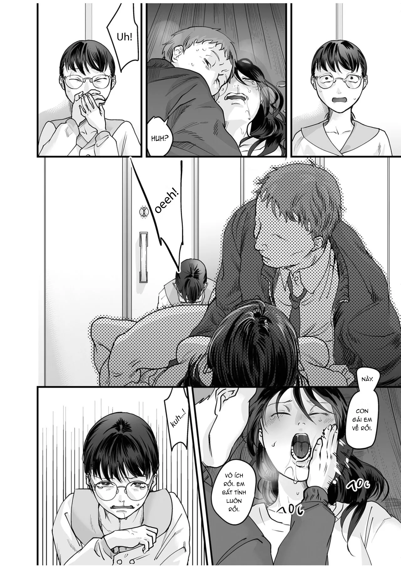 HentaiVN.net - Ảnh 9 - Trò chơi gia đình [[Denboro Kakariya] Hentai Family Game [English] [Fated Circle]] - Chap 3