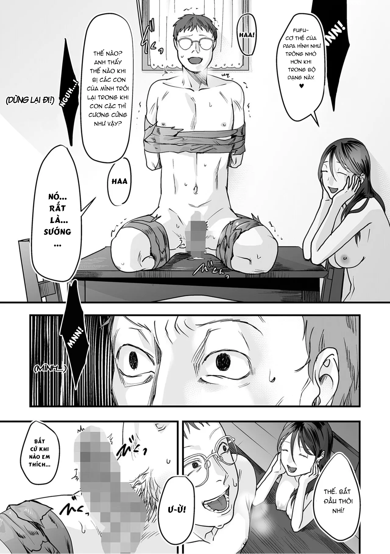 HentaiVN.net - Ảnh 17 - Trò chơi gia đình [[Denboro Kakariya] Hentai Family Game [English] [Fated Circle]] - Chap 5