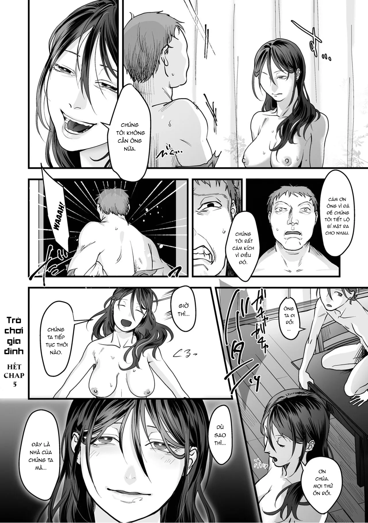 HentaiVN.net - Ảnh 24 - Trò chơi gia đình [[Denboro Kakariya] Hentai Family Game [English] [Fated Circle]] - Chap 5