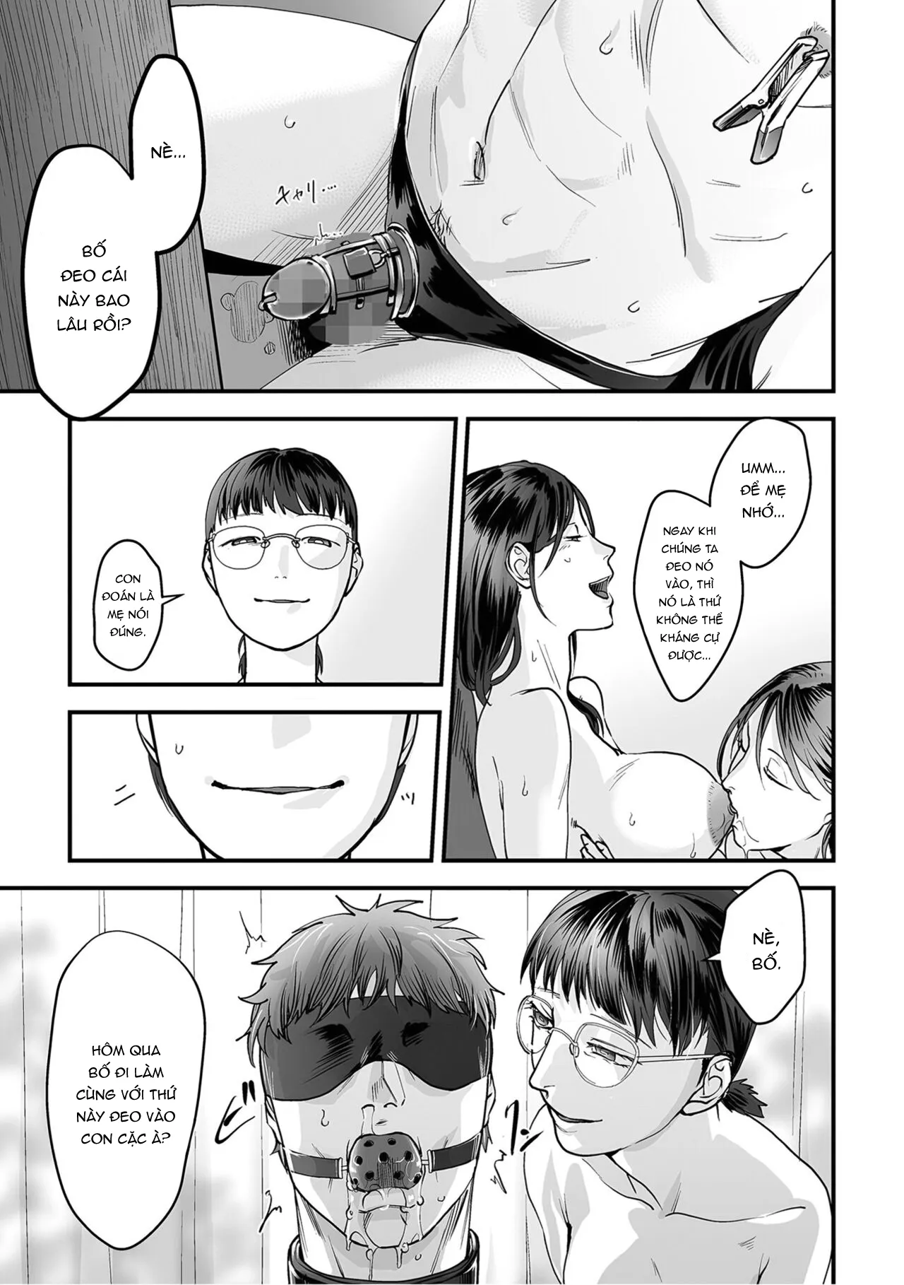 HentaiVN.net - Ảnh 10 - Trò chơi gia đình [[Denboro Kakariya] Hentai Family Game [English] [Fated Circle]] - Chap 6 - END