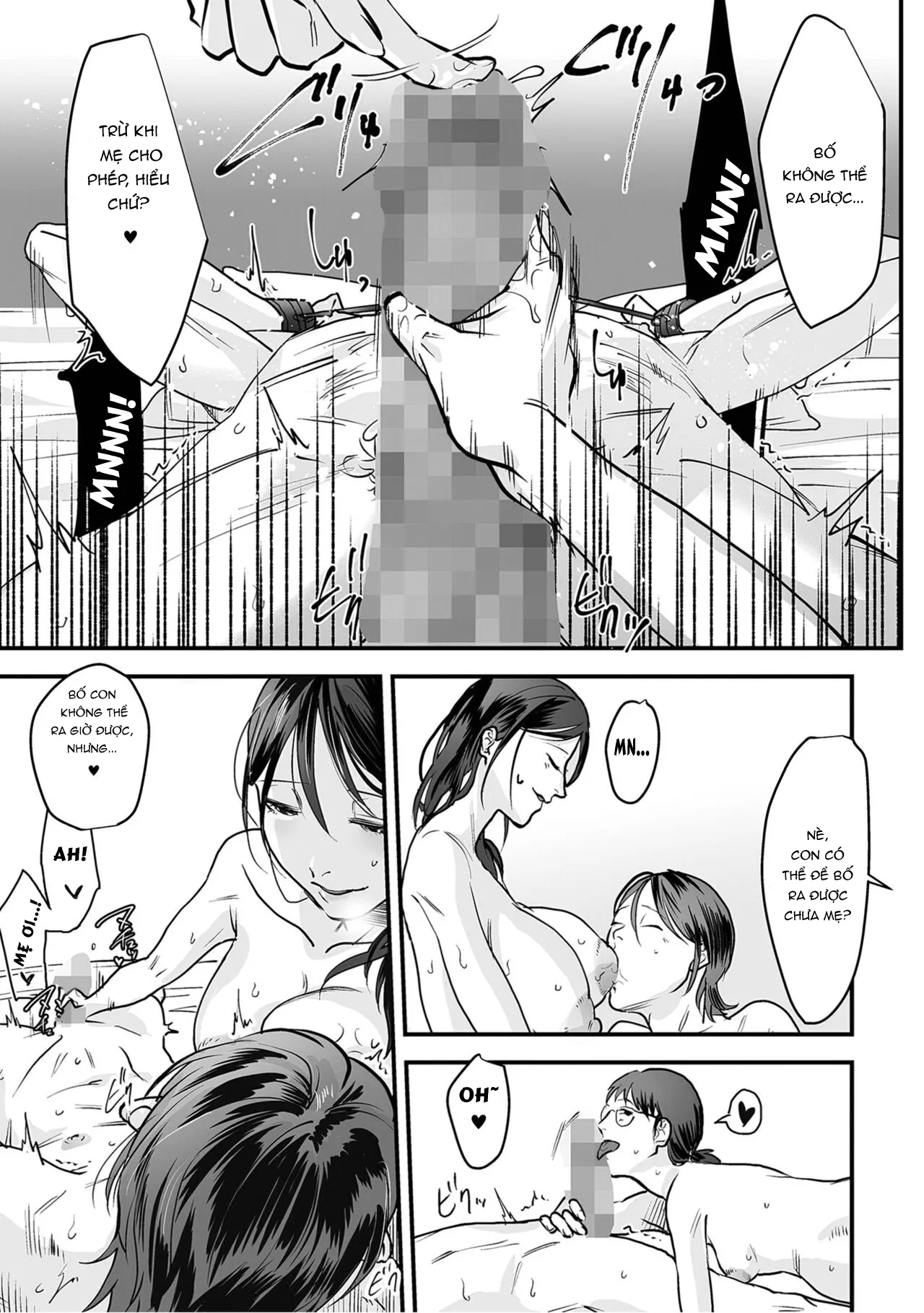 HentaiVN.net - Ảnh 16 - Trò chơi gia đình [[Denboro Kakariya] Hentai Family Game [English] [Fated Circle]] - Chap 6 - END