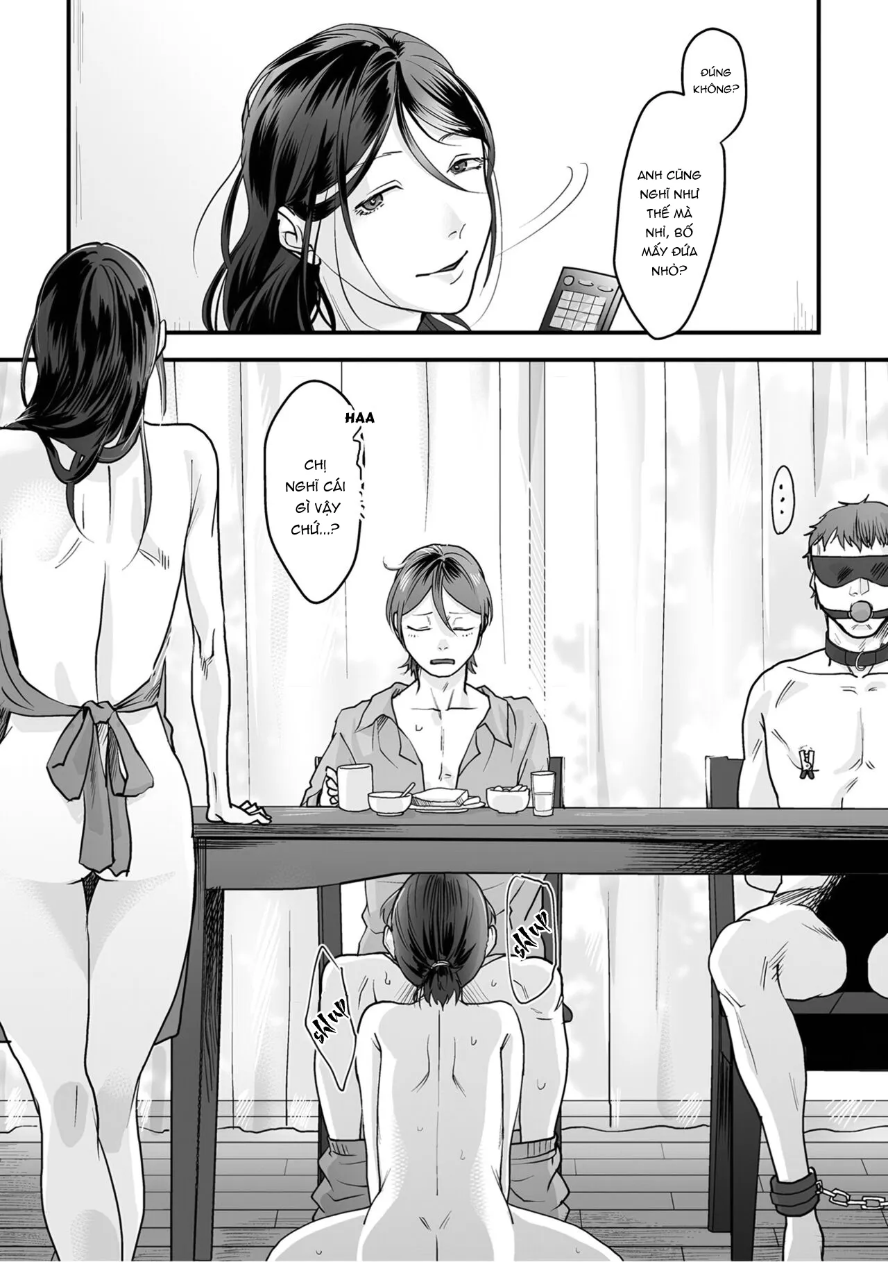 HentaiVN.net - Ảnh 5 - Trò chơi gia đình [[Denboro Kakariya] Hentai Family Game [English] [Fated Circle]] - Chap 6 - END