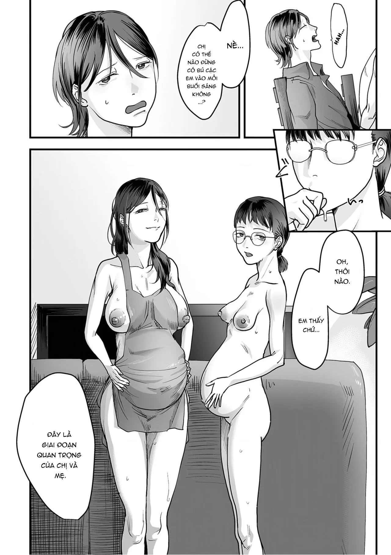 HentaiVN.net - Ảnh 7 - Trò chơi gia đình [[Denboro Kakariya] Hentai Family Game [English] [Fated Circle]] - Chap 6 - END
