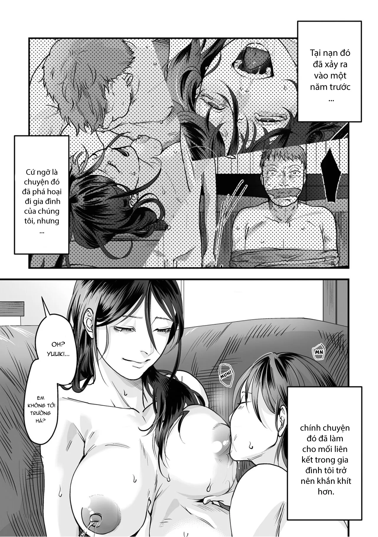 HentaiVN.net - Ảnh 8 - Trò chơi gia đình [[Denboro Kakariya] Hentai Family Game [English] [Fated Circle]] - Chap 6 - END