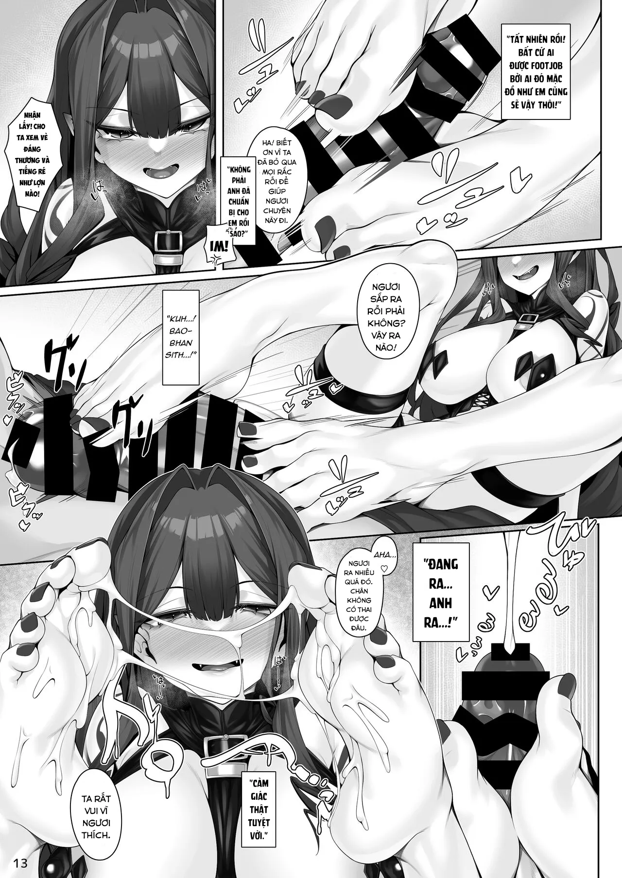 HentaiVN.net - Ảnh 13 - Baobhan Sith dâm đãng. (Fate/Grand Order) [Baobhan Sith to Iroiro Ecchi Hon; Baobhan Sith in the Erotic Variety Magazine] - Oneshot