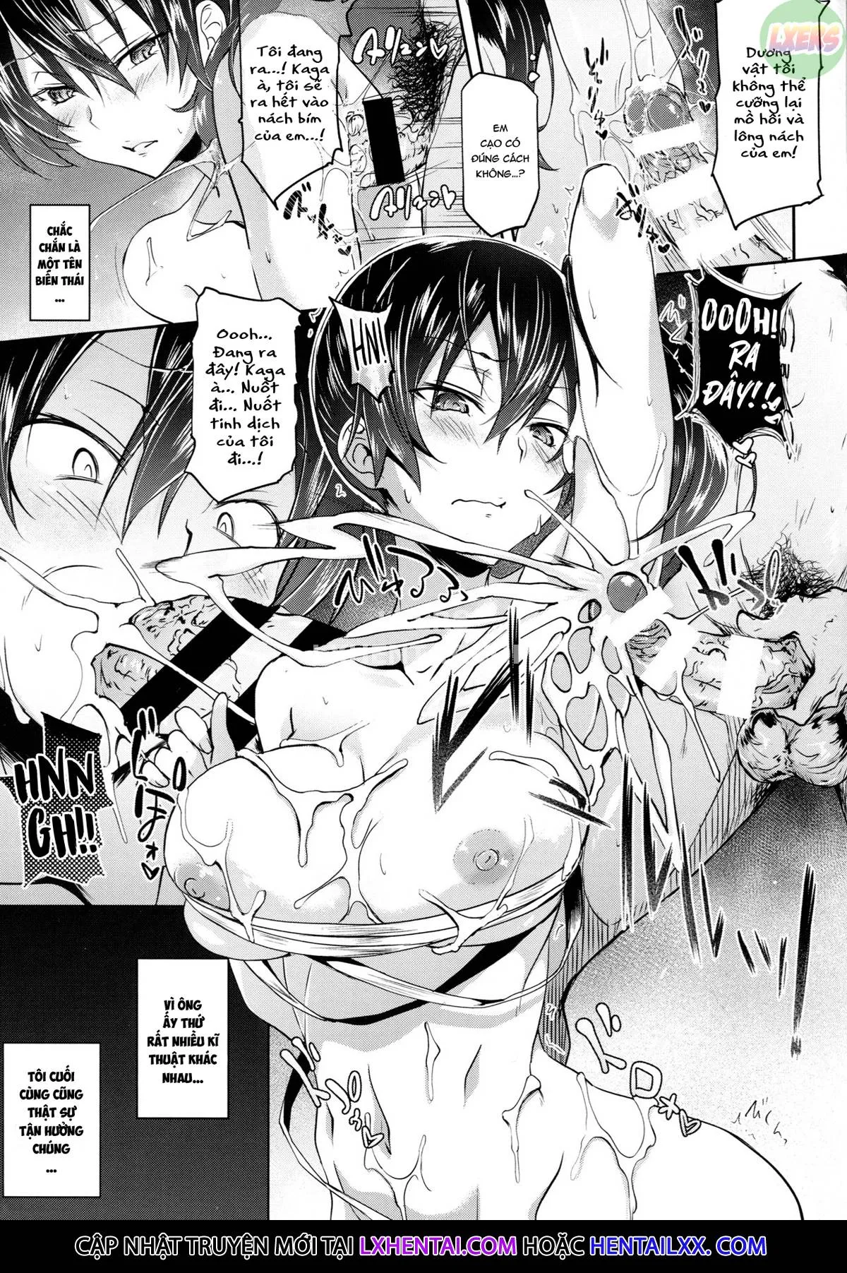 HentaiVN.net - Ảnh 15 - Kaga Sakuseiroku [Kaga's Milking Diary] - Oneshot