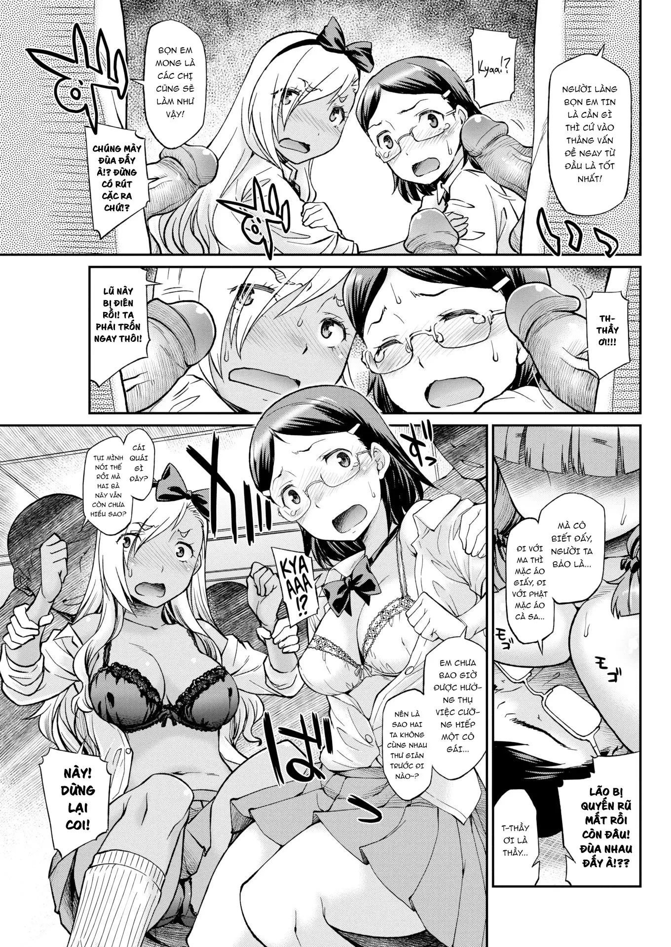 HentaiVN.net - Ảnh 9 - Ngôi trường giao lưu ...võ thuật... tập thể phun tinh ngập lồn - Oneshot