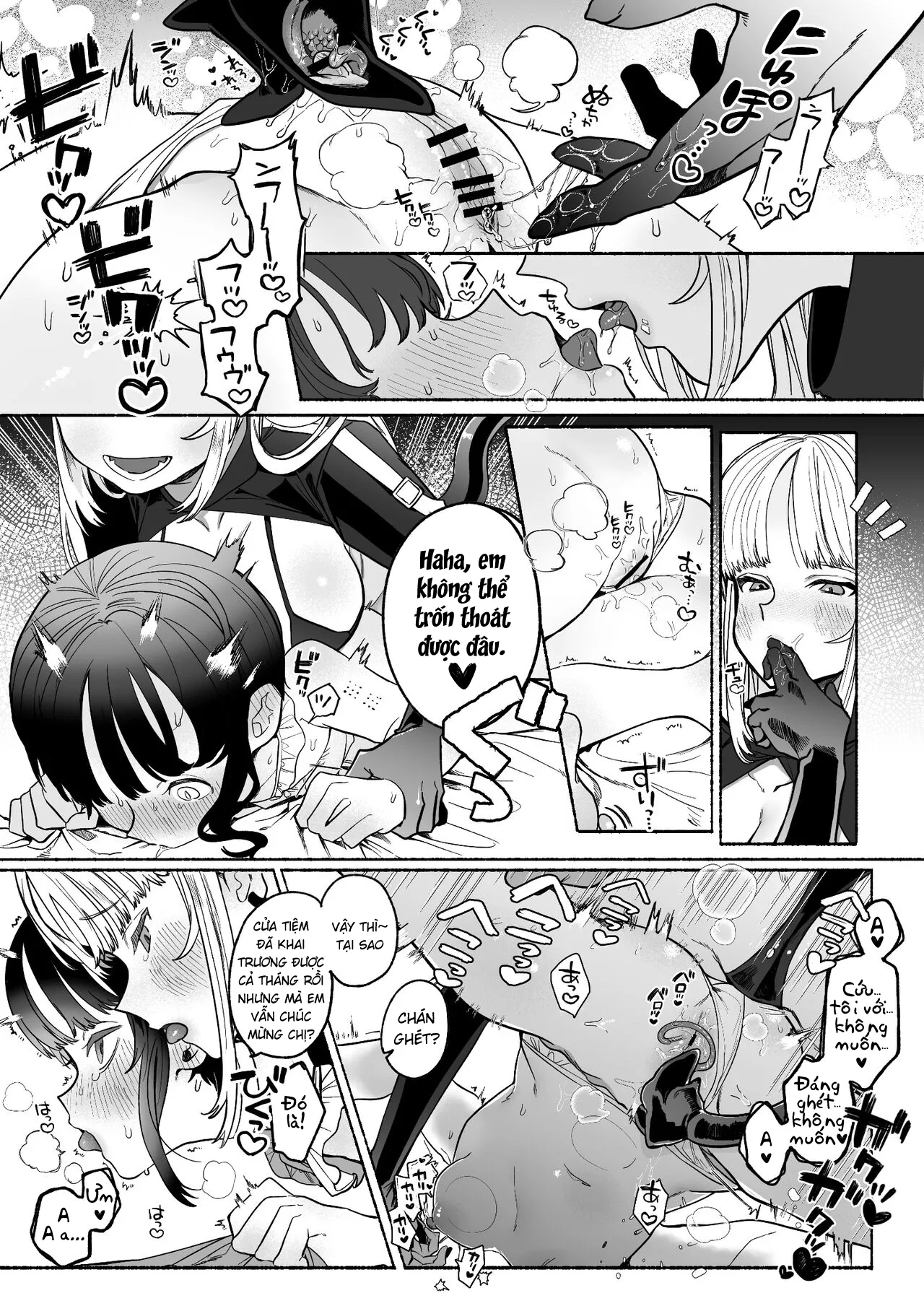 HentaiVN.net - Ảnh 17 - Boukyo Boukou Yuri Bouryoku [暴挙暴行百合暴力] - Oneshot