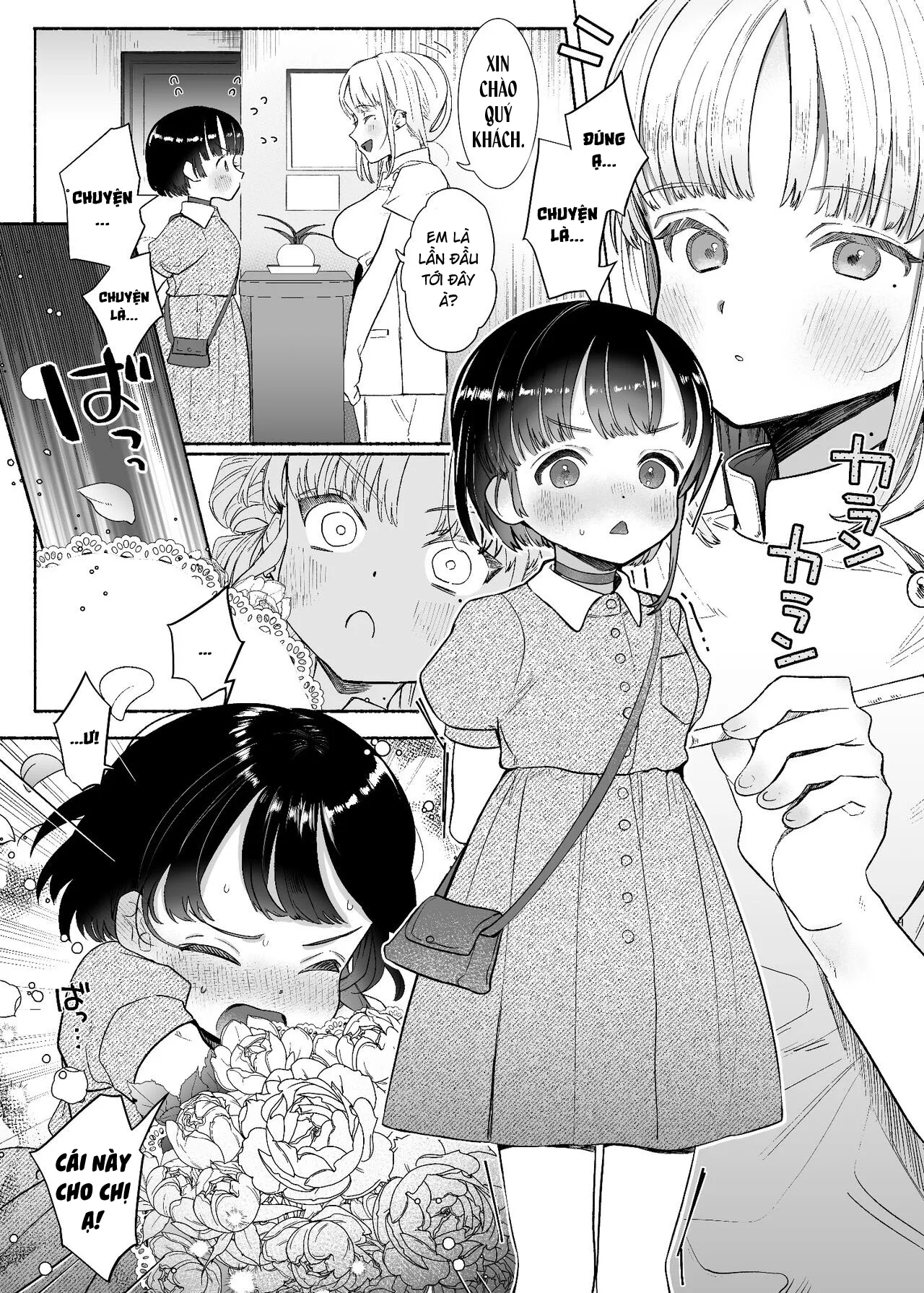 HentaiVN.net - Ảnh 3 - Boukyo Boukou Yuri Bouryoku [暴挙暴行百合暴力] - Oneshot