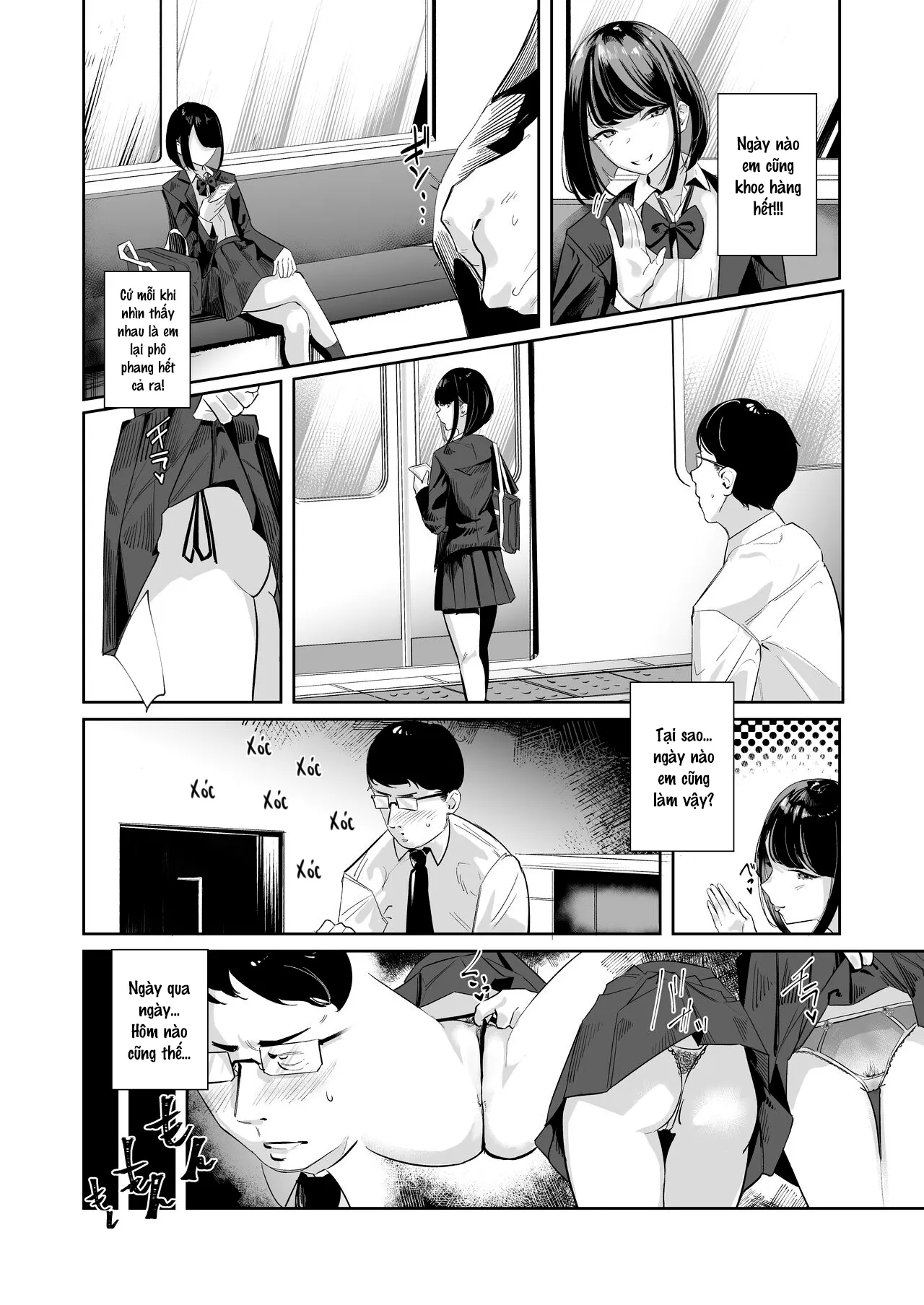 HentaiVN.net - Ảnh 4 - Chú nhìn cháu hoài à! [Meccha Mitemasu, You're starring] - Like đi nào các bạn!