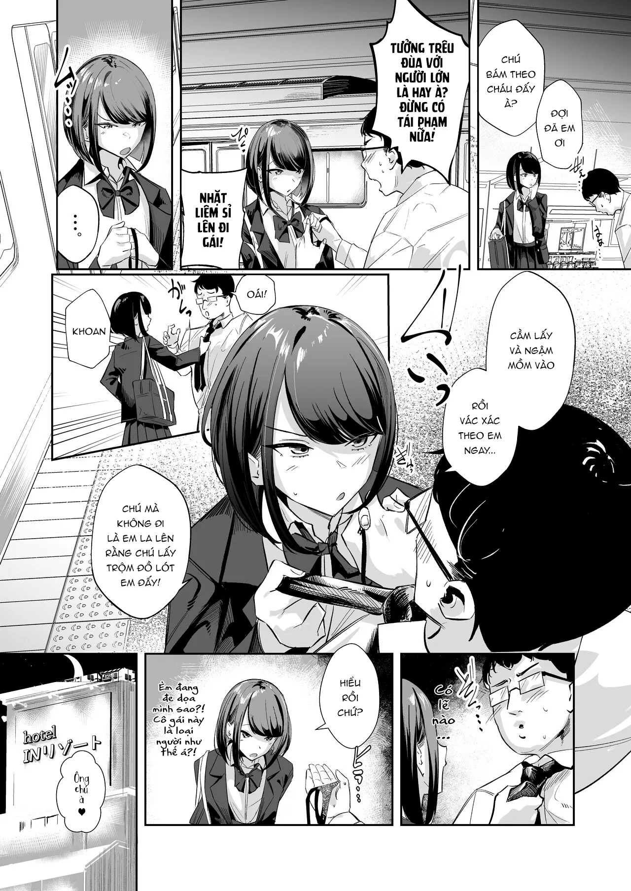 HentaiVN.net - Ảnh 6 - Chú nhìn cháu hoài à! [Meccha Mitemasu, You're starring] - Like đi nào các bạn!