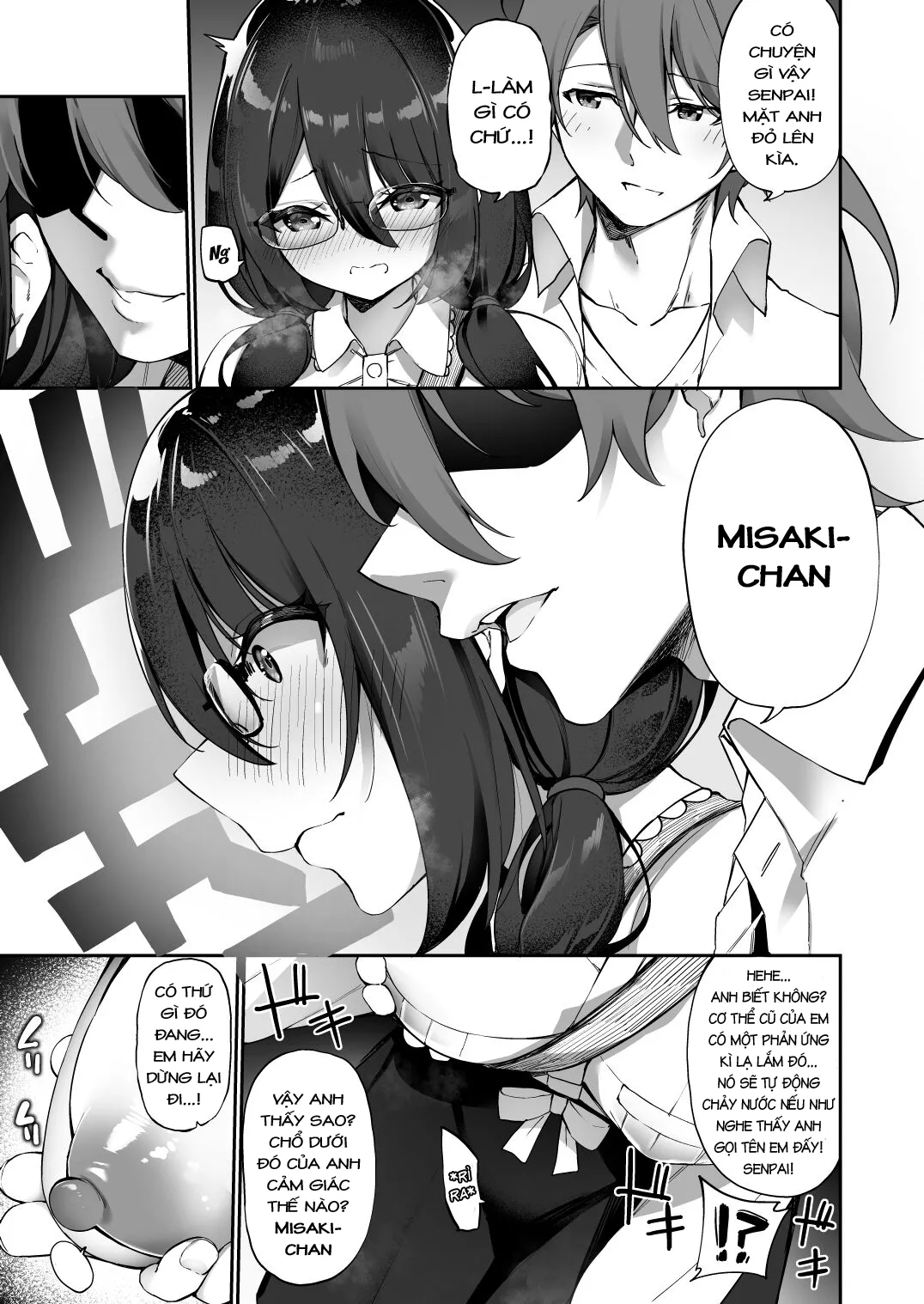 HentaiVN.net - Ảnh 12 - Boku No Koe O Kiku Dake De Hatsujou Shichau Yandere Kyonyuu Kouhai Ni Karada O Irekaerarete Shimatta! - Oneshot