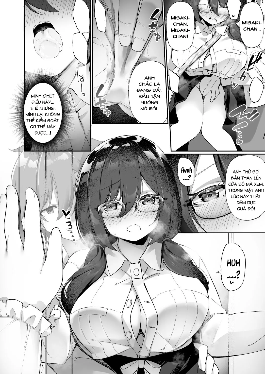 HentaiVN.net - Ảnh 13 - Boku No Koe O Kiku Dake De Hatsujou Shichau Yandere Kyonyuu Kouhai Ni Karada O Irekaerarete Shimatta! - Oneshot