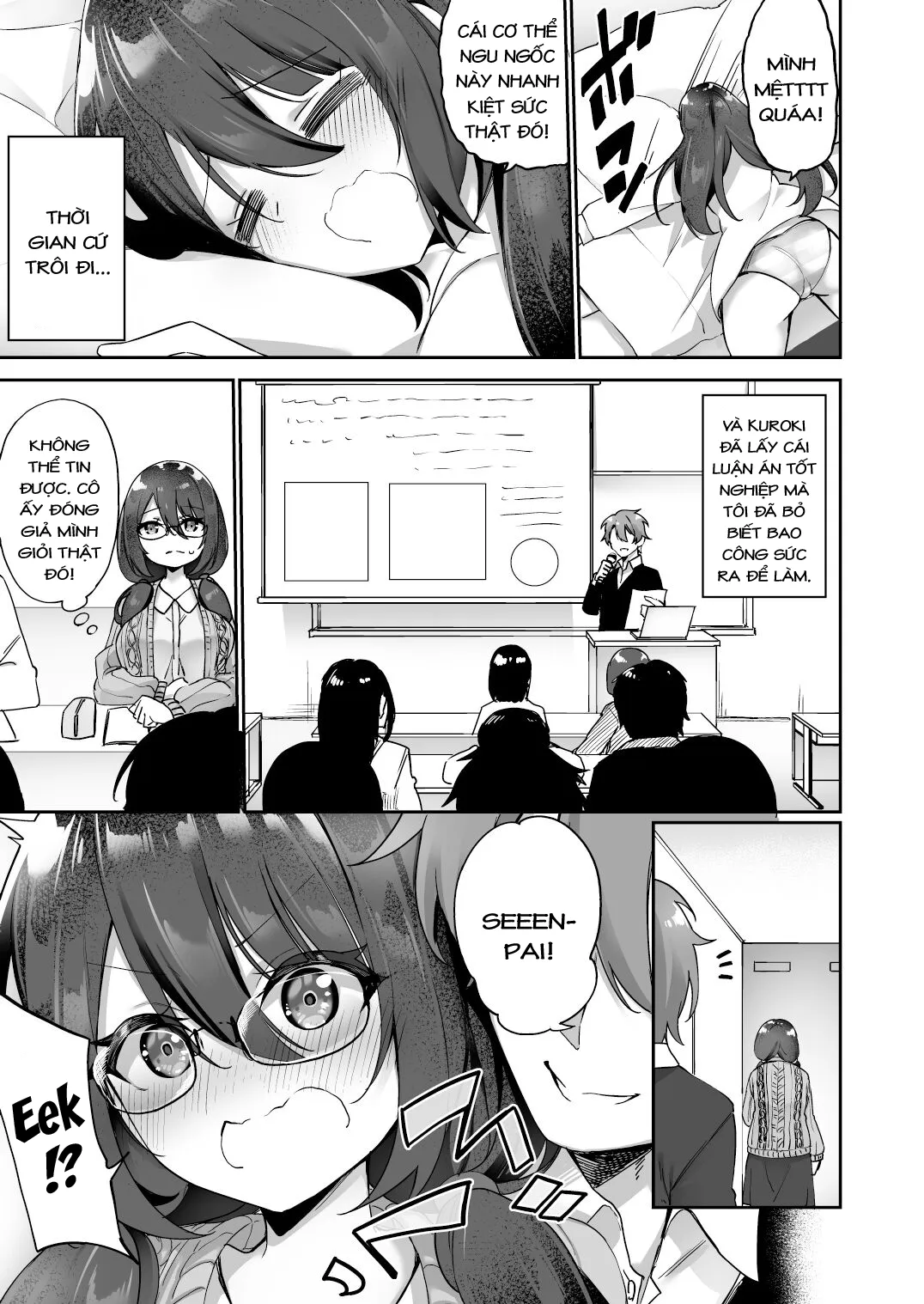 HentaiVN.net - Ảnh 22 - Boku No Koe O Kiku Dake De Hatsujou Shichau Yandere Kyonyuu Kouhai Ni Karada O Irekaerarete Shimatta! - Oneshot