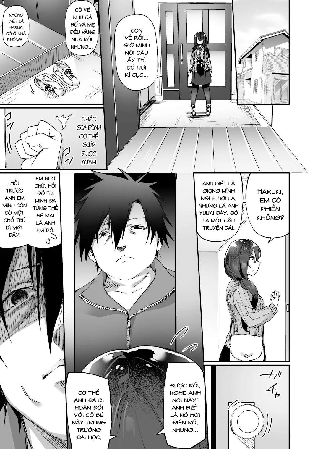 HentaiVN.net - Ảnh 28 - Boku No Koe O Kiku Dake De Hatsujou Shichau Yandere Kyonyuu Kouhai Ni Karada O Irekaerarete Shimatta! - Oneshot