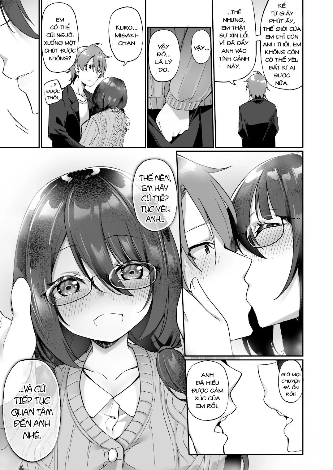 HentaiVN.net - Ảnh 34 - Boku No Koe O Kiku Dake De Hatsujou Shichau Yandere Kyonyuu Kouhai Ni Karada O Irekaerarete Shimatta! - Oneshot