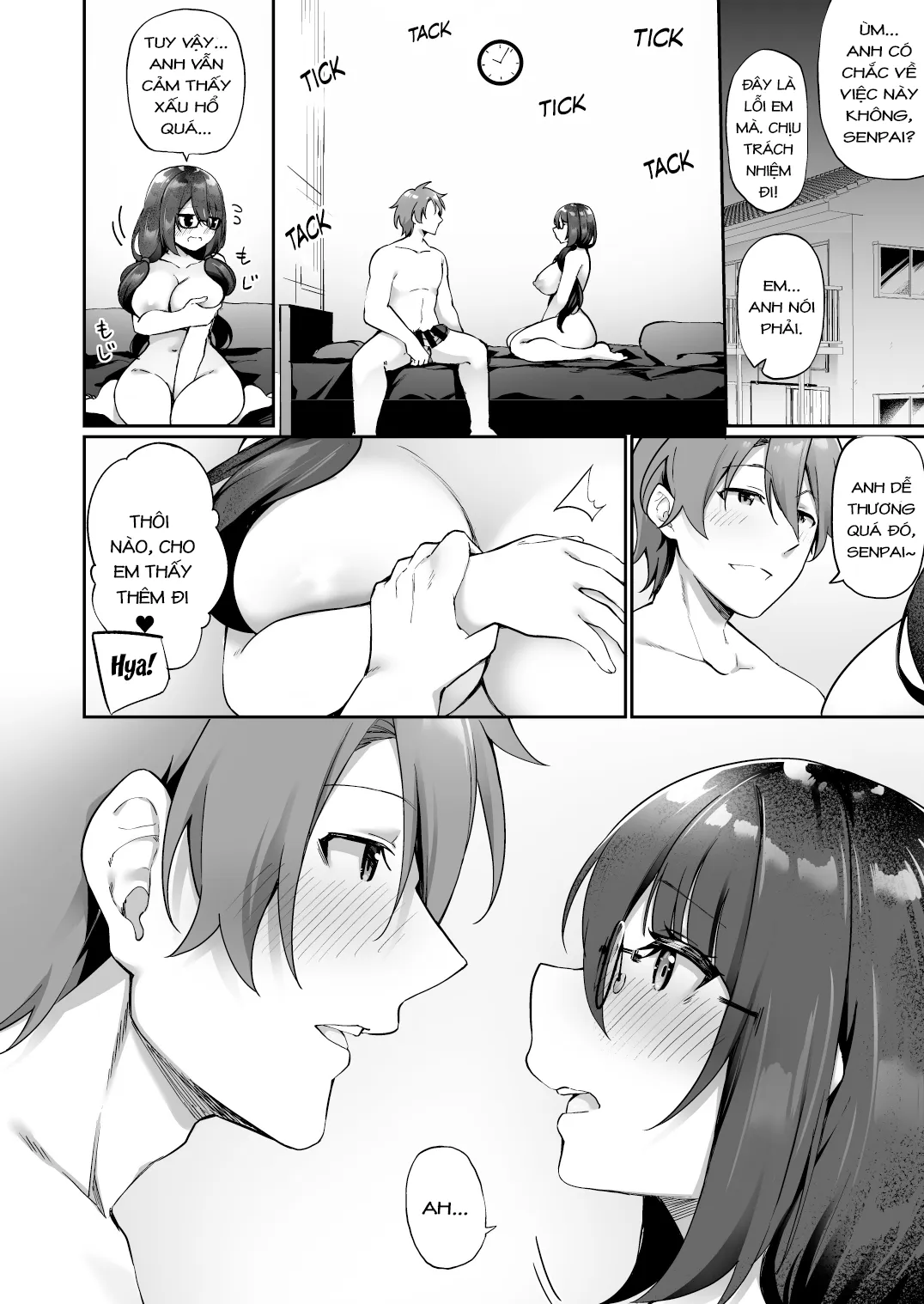 HentaiVN.net - Ảnh 35 - Boku No Koe O Kiku Dake De Hatsujou Shichau Yandere Kyonyuu Kouhai Ni Karada O Irekaerarete Shimatta! - Oneshot