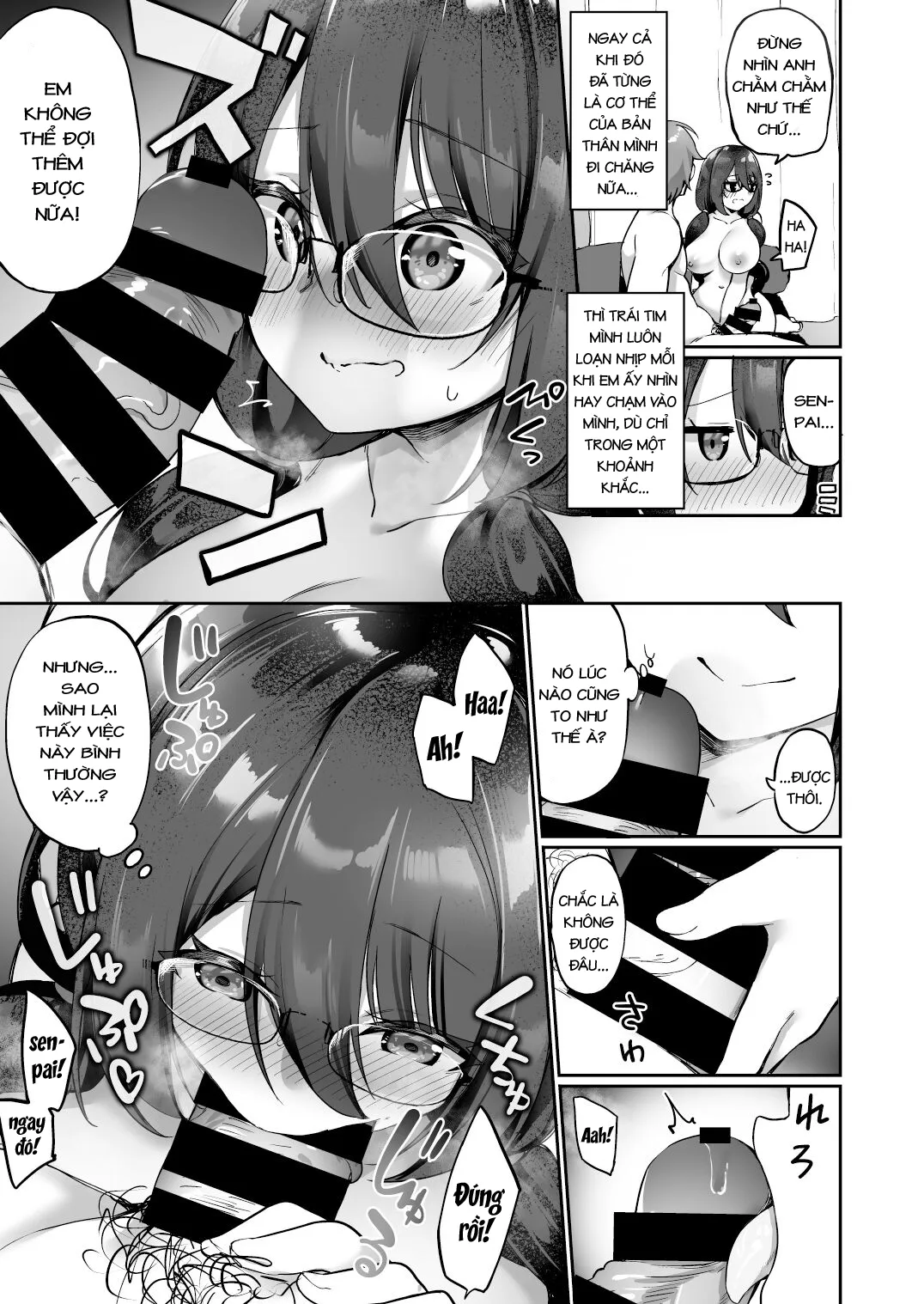 HentaiVN.net - Ảnh 36 - Boku No Koe O Kiku Dake De Hatsujou Shichau Yandere Kyonyuu Kouhai Ni Karada O Irekaerarete Shimatta! - Oneshot