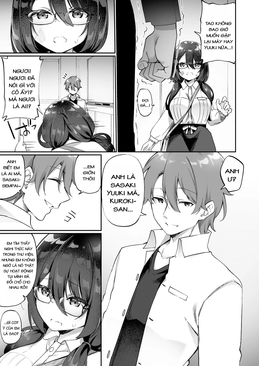 HentaiVN.net - Ảnh 8 - Boku No Koe O Kiku Dake De Hatsujou Shichau Yandere Kyonyuu Kouhai Ni Karada O Irekaerarete Shimatta! - Oneshot