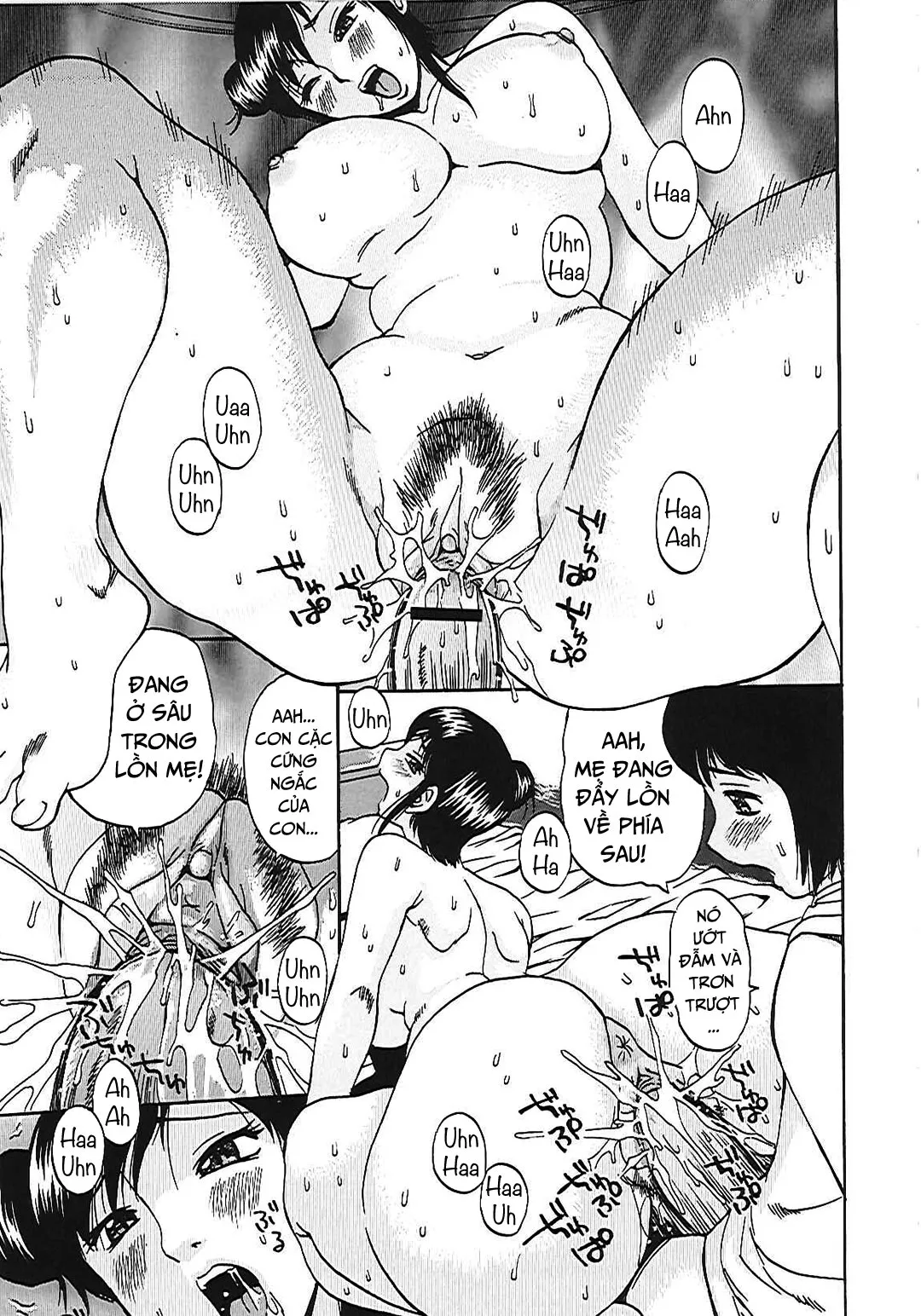 HentaiVN.net - Ảnh 14 - Triệu chứng sốt của mẹ! [Mama No Binetsu Shoujou; Mom's Slight Fever Symptoms] - Oneshot