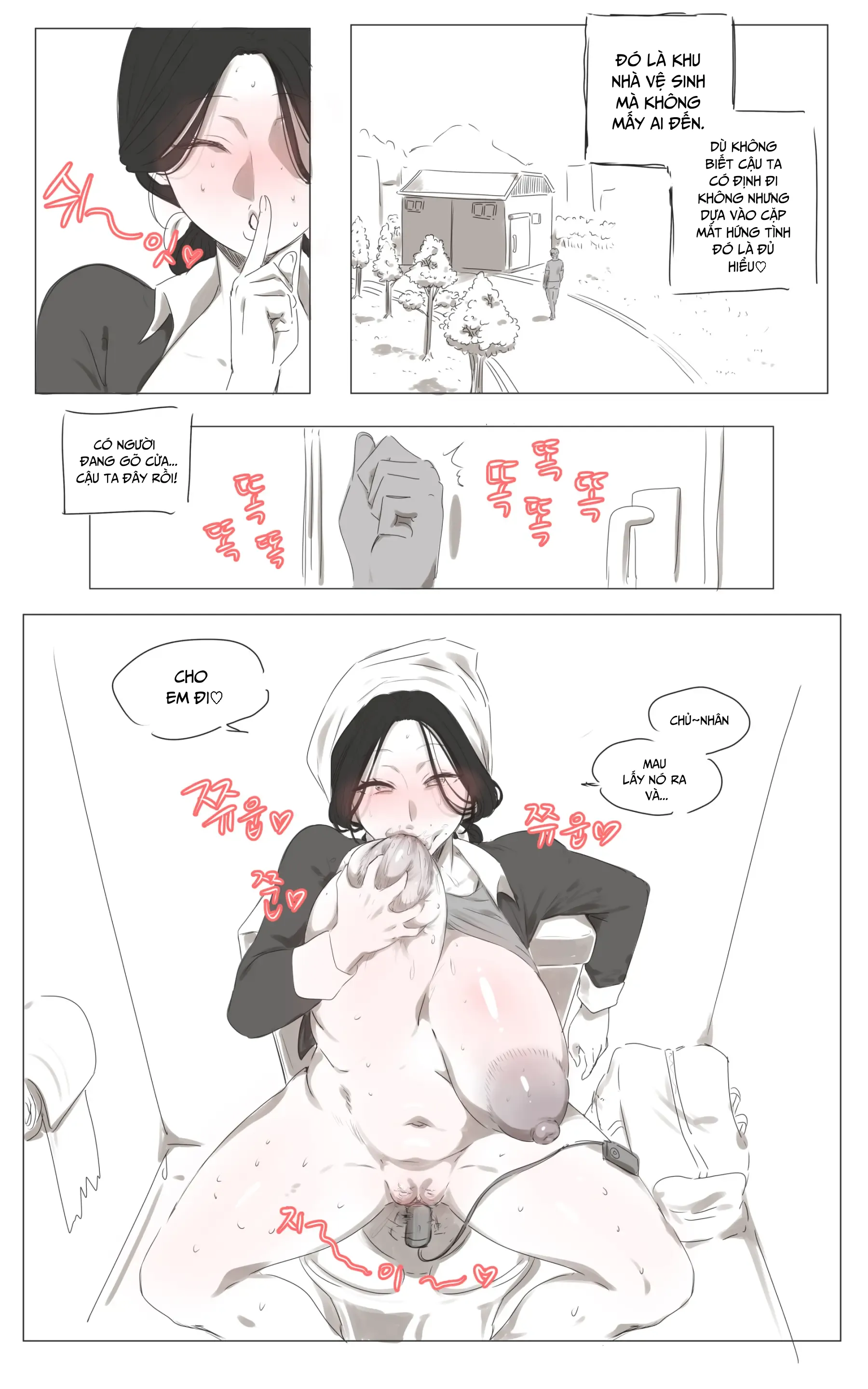 HentaiVN.net - Ảnh 4 - Cô lao công [The Cleaning Lady ; The Cleaning Miss ; 清洁阿姨] - Oneshot