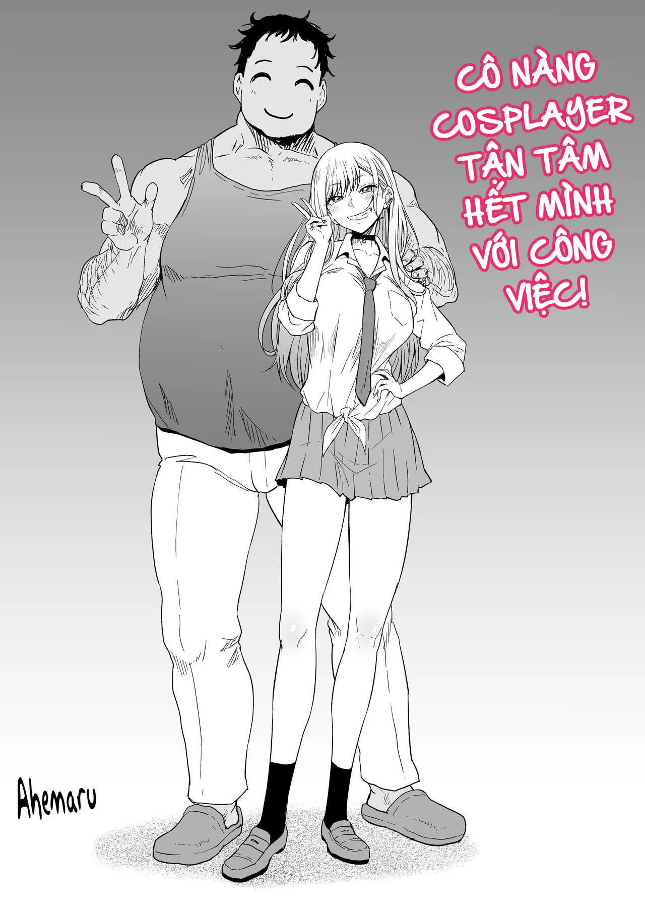 HentaiVN.net - Ảnh 6 - Cô nàng cosplayer tận tâm hết mình với công việc [Baito Ganbaru Cosplayer-san; A Cosplayer Giving her All at a Part-Time Job] - Oneshot