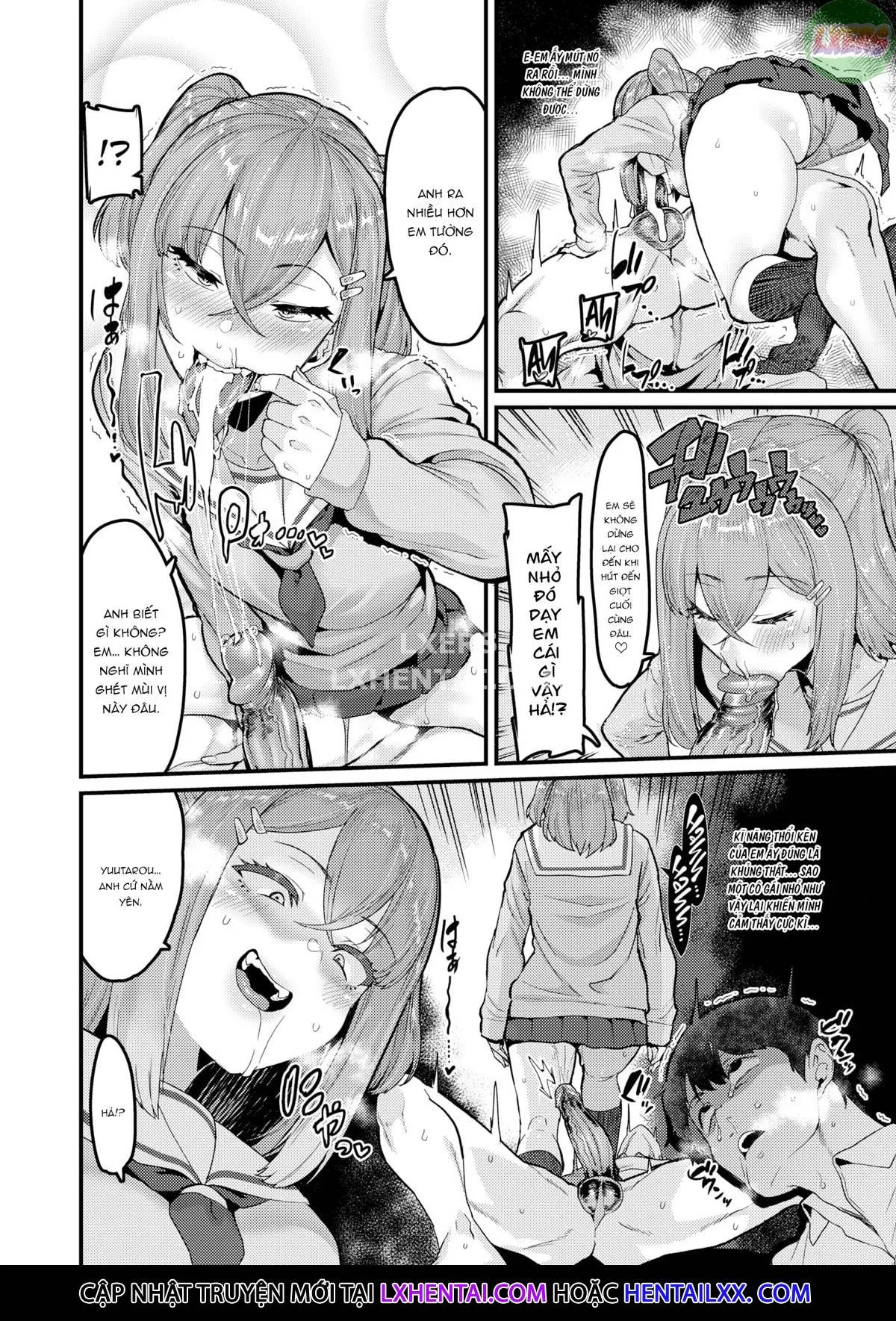 HentaiVN.net - Ảnh 14 - Thức tỉnh đi! Hỡi bé đũy nhà hàng xóm - Oneshot