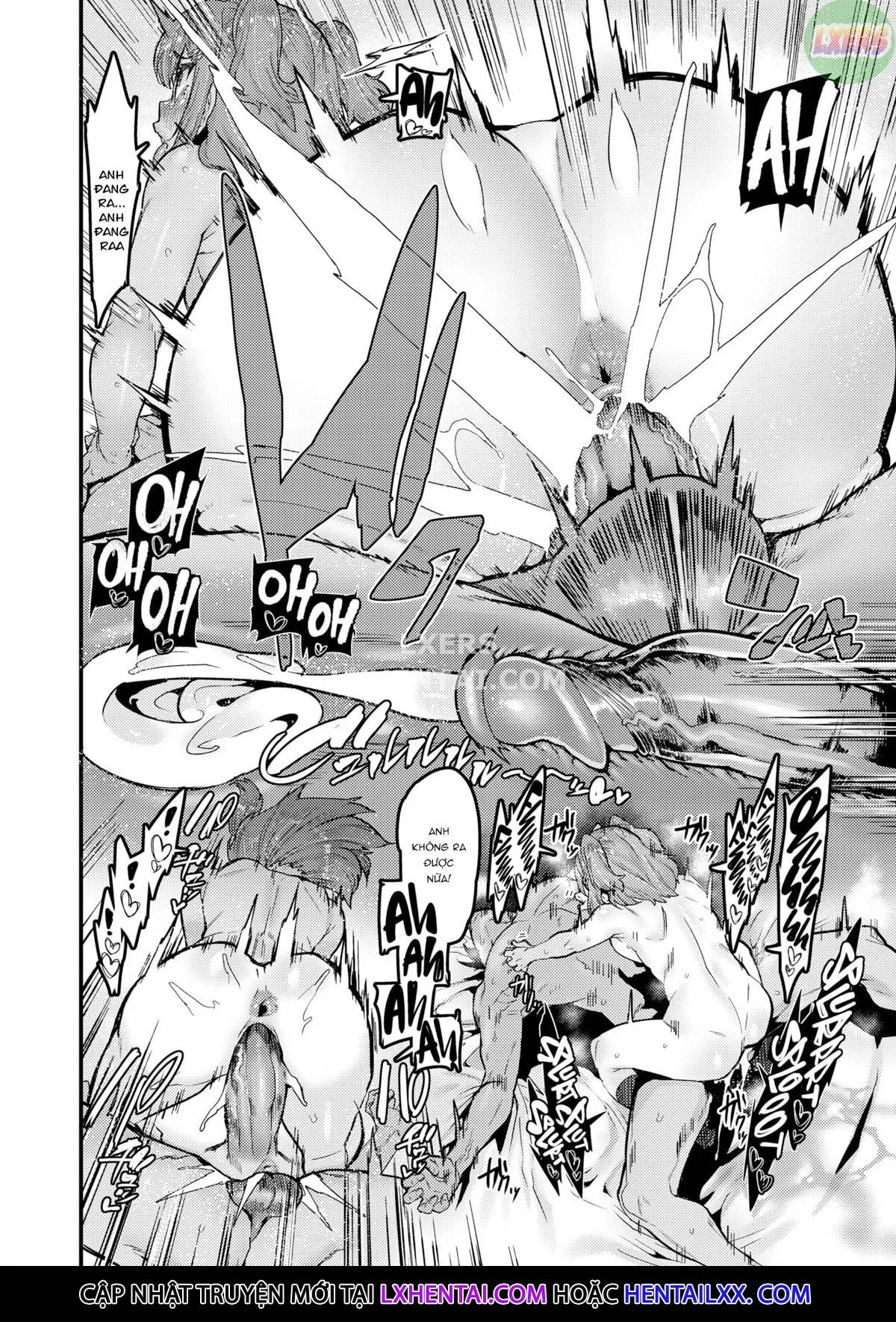 HentaiVN.net - Ảnh 22 - Thức tỉnh đi! Hỡi bé đũy nhà hàng xóm - Oneshot