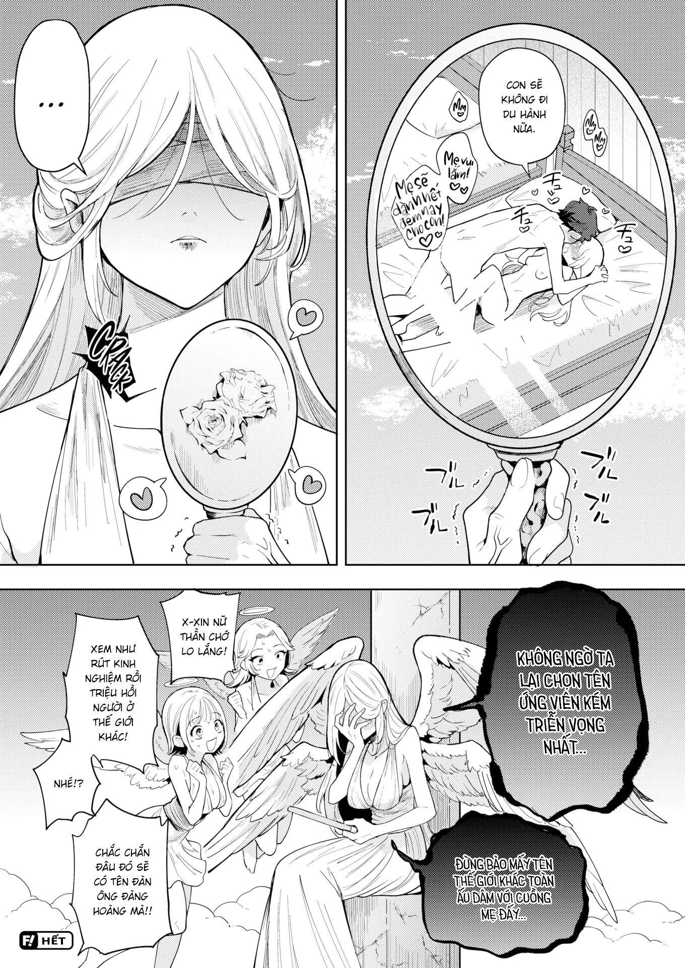 HentaiVN.net - Ảnh 25 - My Elven Foster Mom Loves Me So Much That She Won't Let Me Go on Adventures! - Oneshot