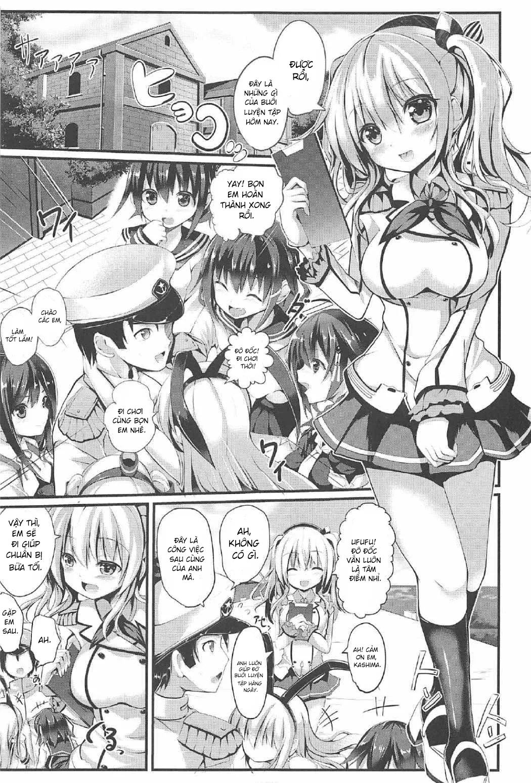 HentaiVN.net - Ảnh 6 - Ganbaru Kashima-san o H de Iyasu Hanashi Zenpen (Kantai Collection -KanColle-) [頑張る鹿島さんをHで癒す話 前編 (艦隊これくしょん -艦これ-)] - Oneshot