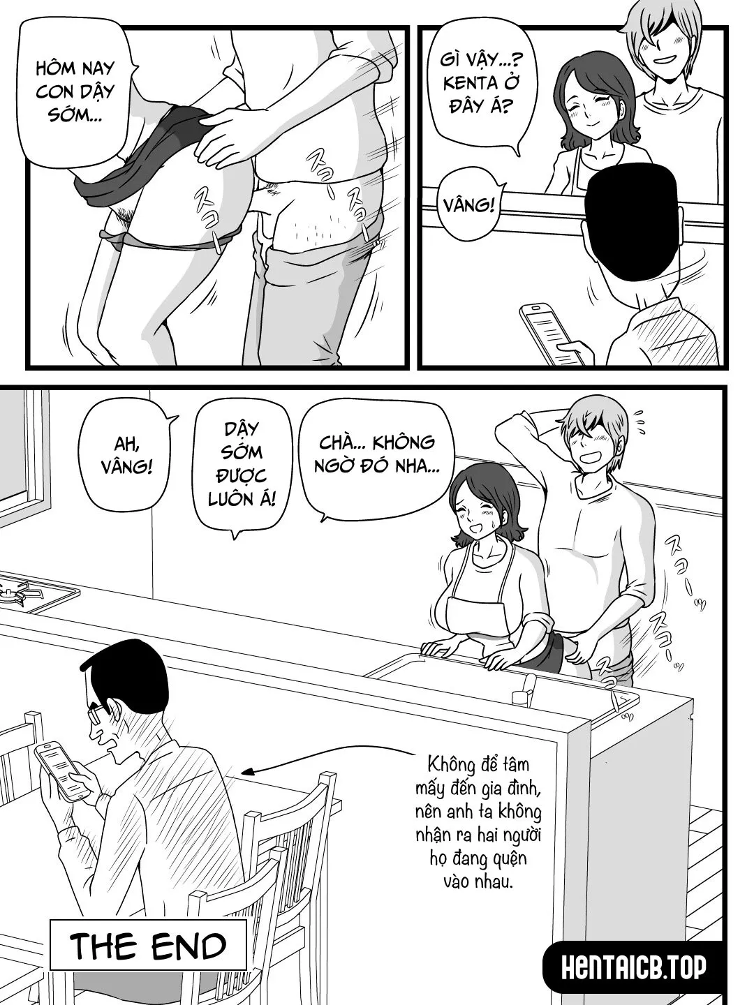 HentaiVN.net - Ảnh 30 - Điều mẹ đã làm với tôi khi dừng thời gian [Zikan wo Tometa Kaa-san ga Ore ni Shita Koto; What my mother did with me when she stops time] - Oneshot