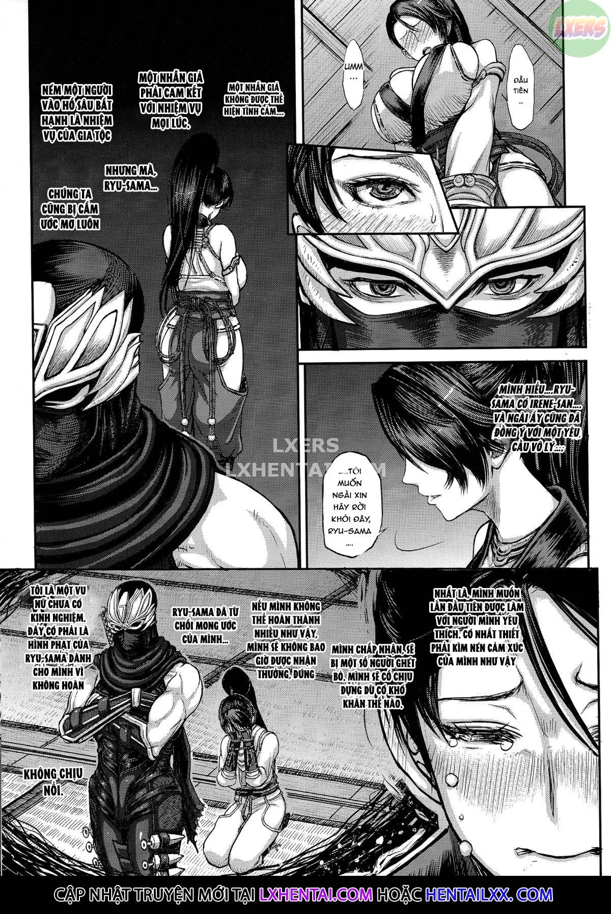 HentaiVN.net - Ảnh 10 - DOA DOA HARD CORE - Staining Momiji [DOA DOA HARD CORE Momijizome] - Oneshot