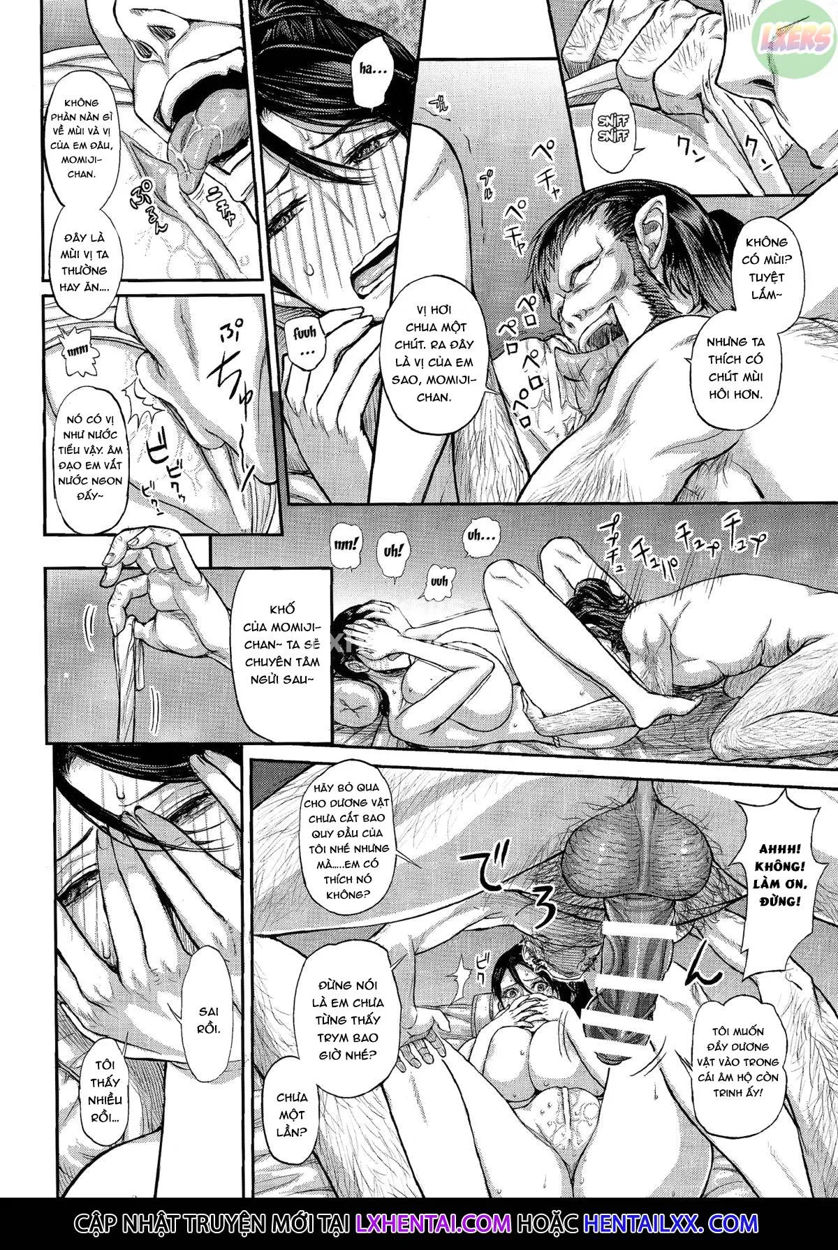 HentaiVN.net - Ảnh 13 - DOA DOA HARD CORE - Staining Momiji [DOA DOA HARD CORE Momijizome] - Oneshot