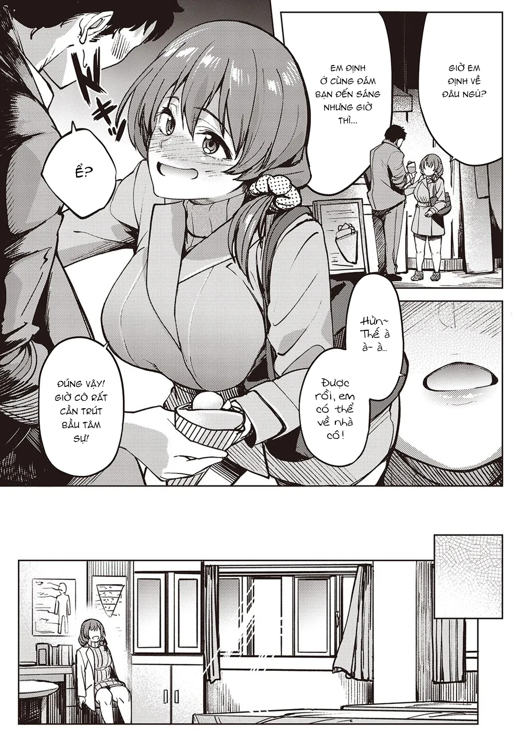 HentaiVN.net - Ảnh 3 - Cô giáo vú to mê trai trẻ [Tomo-sensei, Kanojo no Nioi] - Oneshot