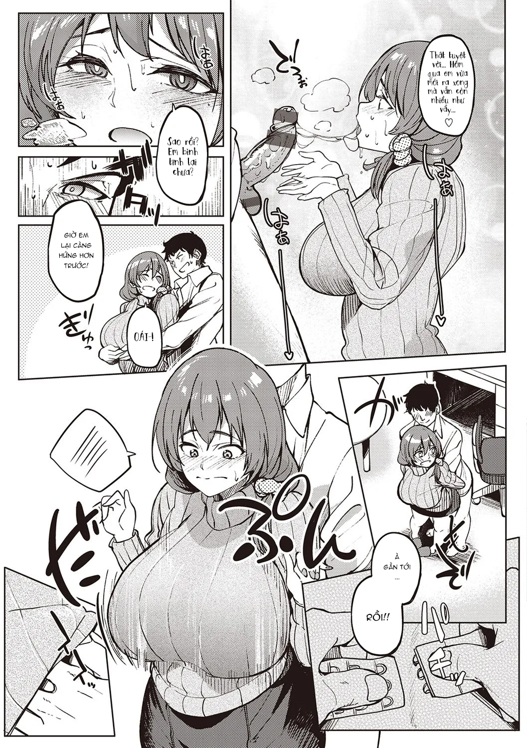 HentaiVN.net - Ảnh 9 - Cô giáo vú to mê trai trẻ [Tomo-sensei, Kanojo no Nioi] - Oneshot