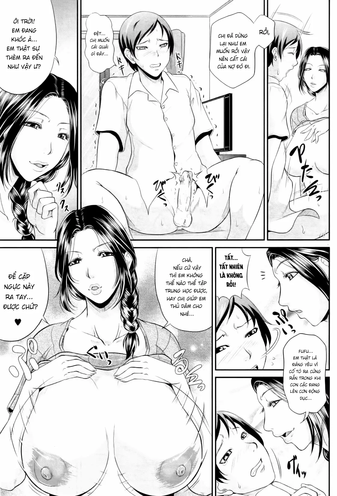HentaiVN.net - Ảnh 10 - Cô chị hàng xóm ngày nào. [Me and Her, Now and Then] - Oneshot