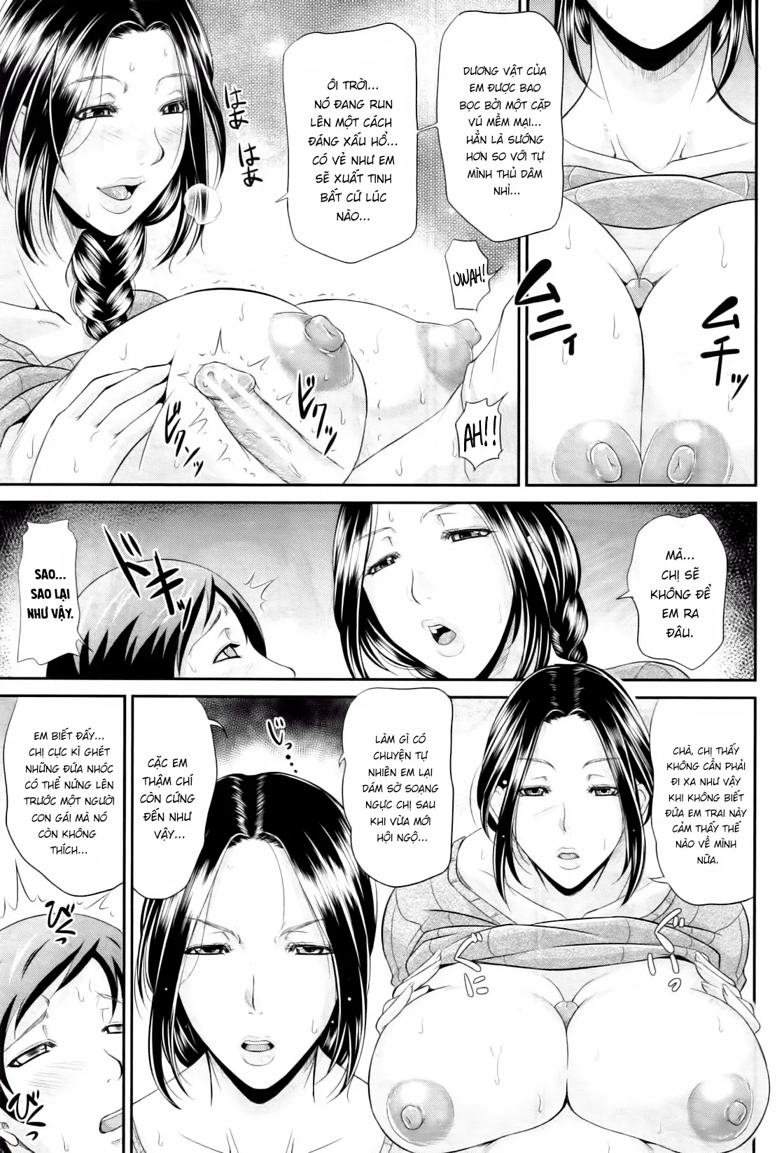 HentaiVN.net - Ảnh 12 - Cô chị hàng xóm ngày nào. [Me and Her, Now and Then] - Oneshot
