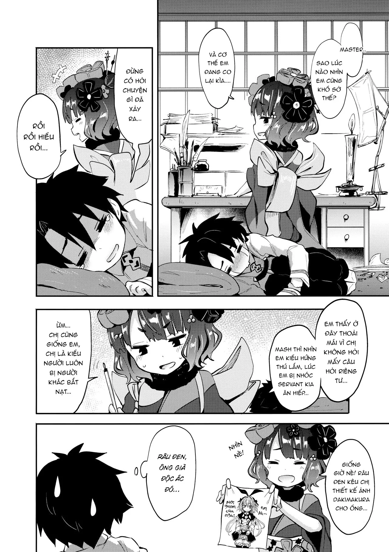HentaiVN.net - Ảnh 3 - Master-Shota và Hokusai-chan [Shota Master-dono to Hokusai-chan; ショタますたぁ殿と北斎ちゃん] - Oneshot