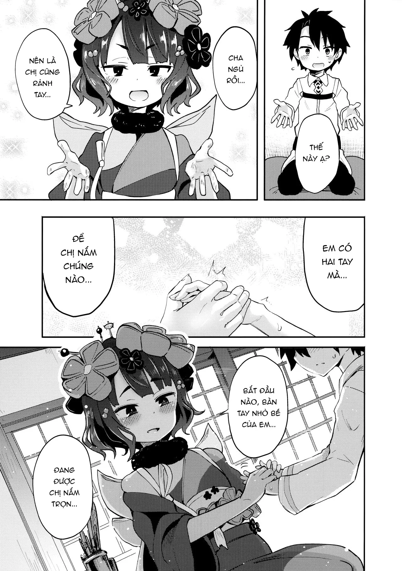 HentaiVN.net - Ảnh 6 - Master-Shota và Hokusai-chan [Shota Master-dono to Hokusai-chan; ショタますたぁ殿と北斎ちゃん] - Oneshot