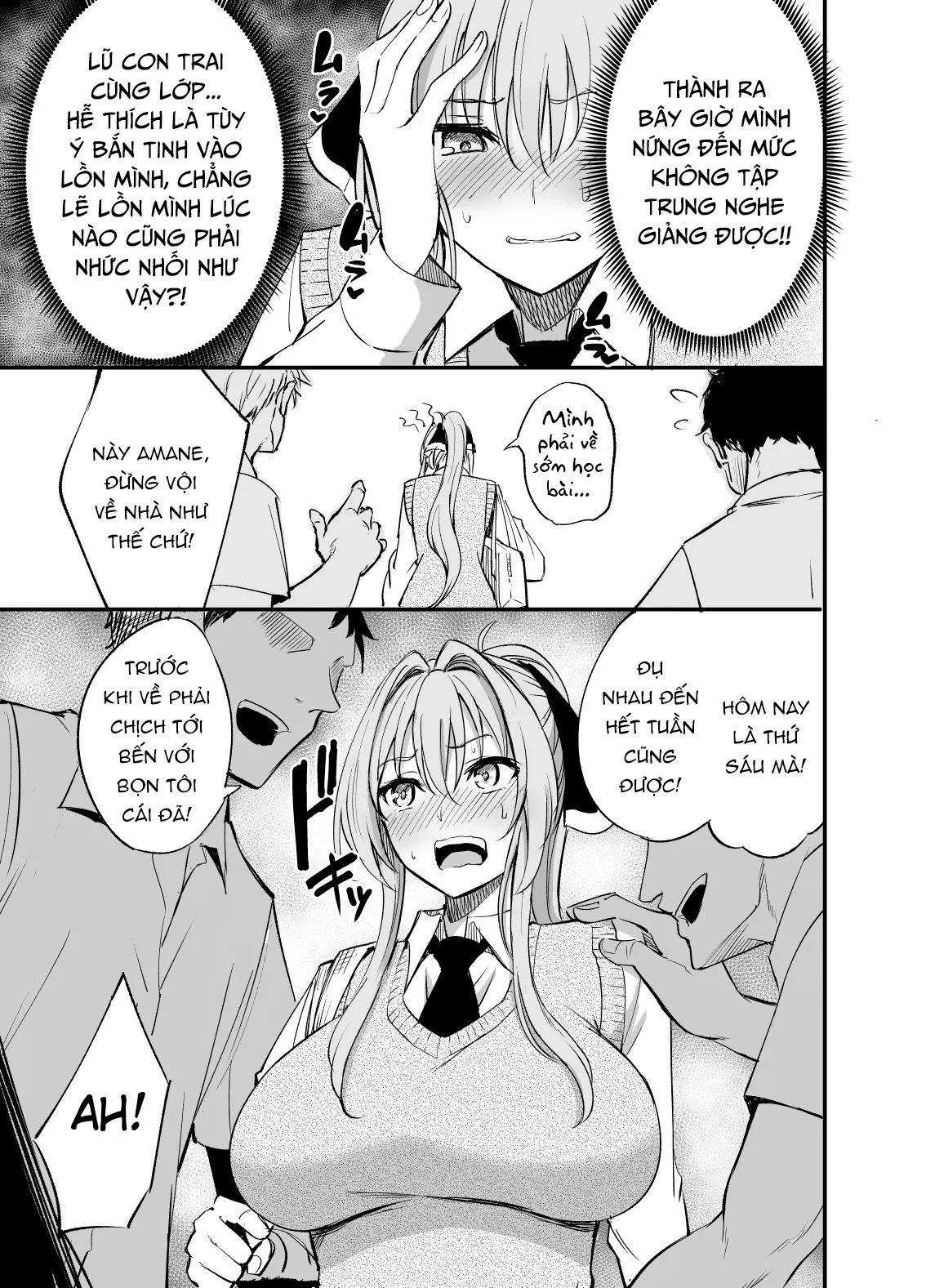 HentaiVN.net - Ảnh 19 - Ủy ban chấp hành Tình dục [Seishori Iin no Amane-san] - Like đi mấy bạn!
