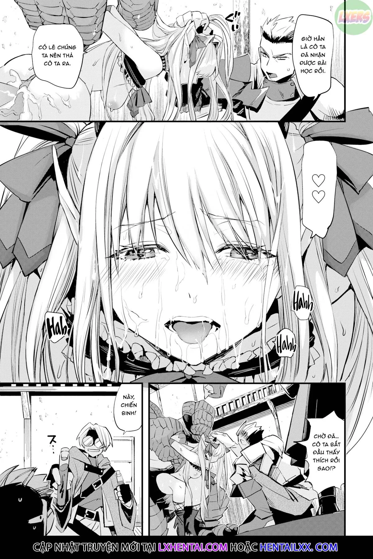 HentaiVN.net - Ảnh 16 - Con gái của Quỷ vương thật tham lam [The Demon King's Daughter Is Greedy] - Oneshot