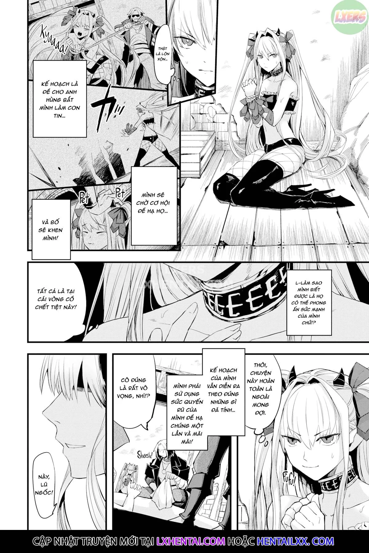 HentaiVN.net - Ảnh 5 - Con gái của Quỷ vương thật tham lam [The Demon King's Daughter Is Greedy] - Oneshot