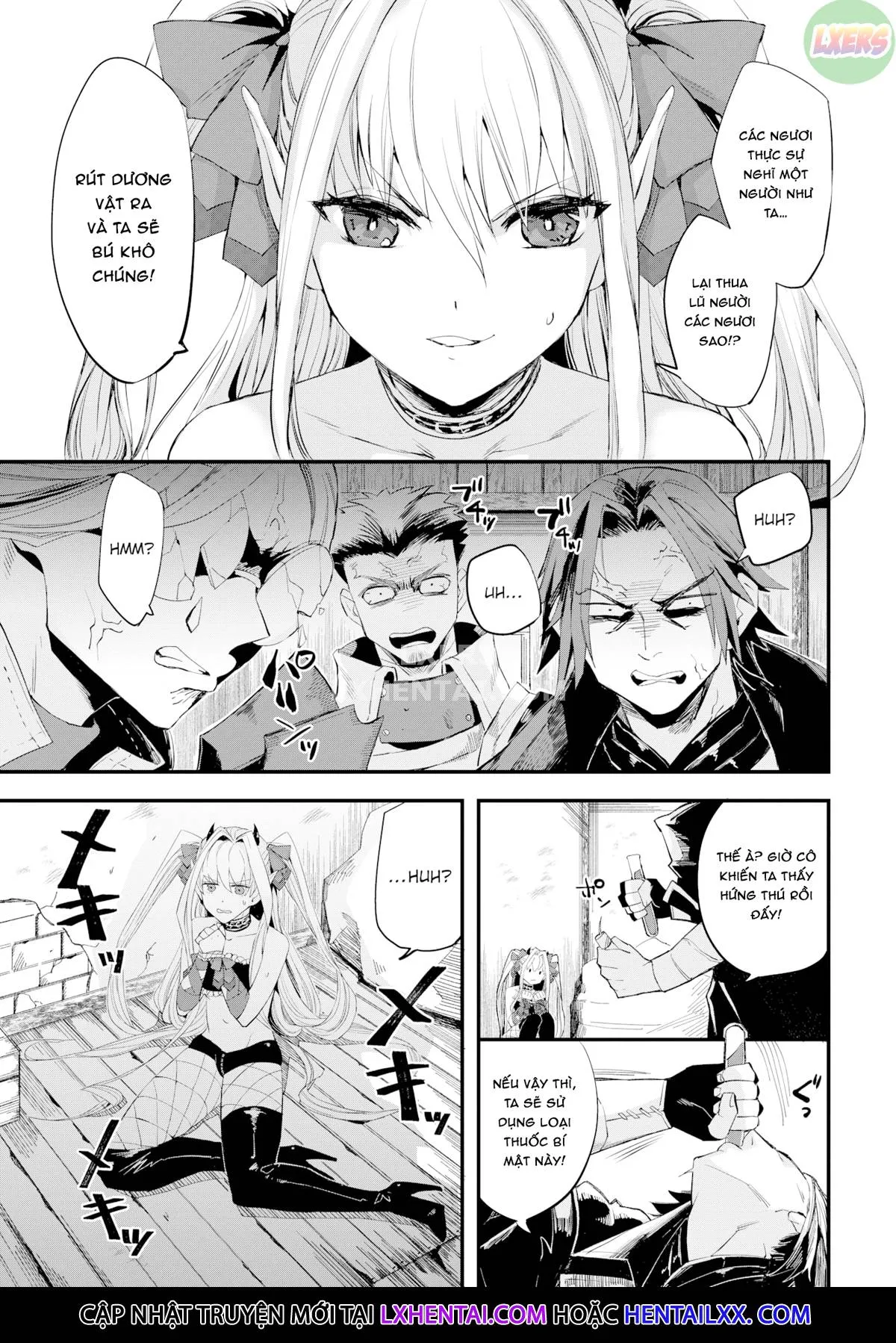 HentaiVN.net - Ảnh 6 - Con gái của Quỷ vương thật tham lam [The Demon King's Daughter Is Greedy] - Oneshot