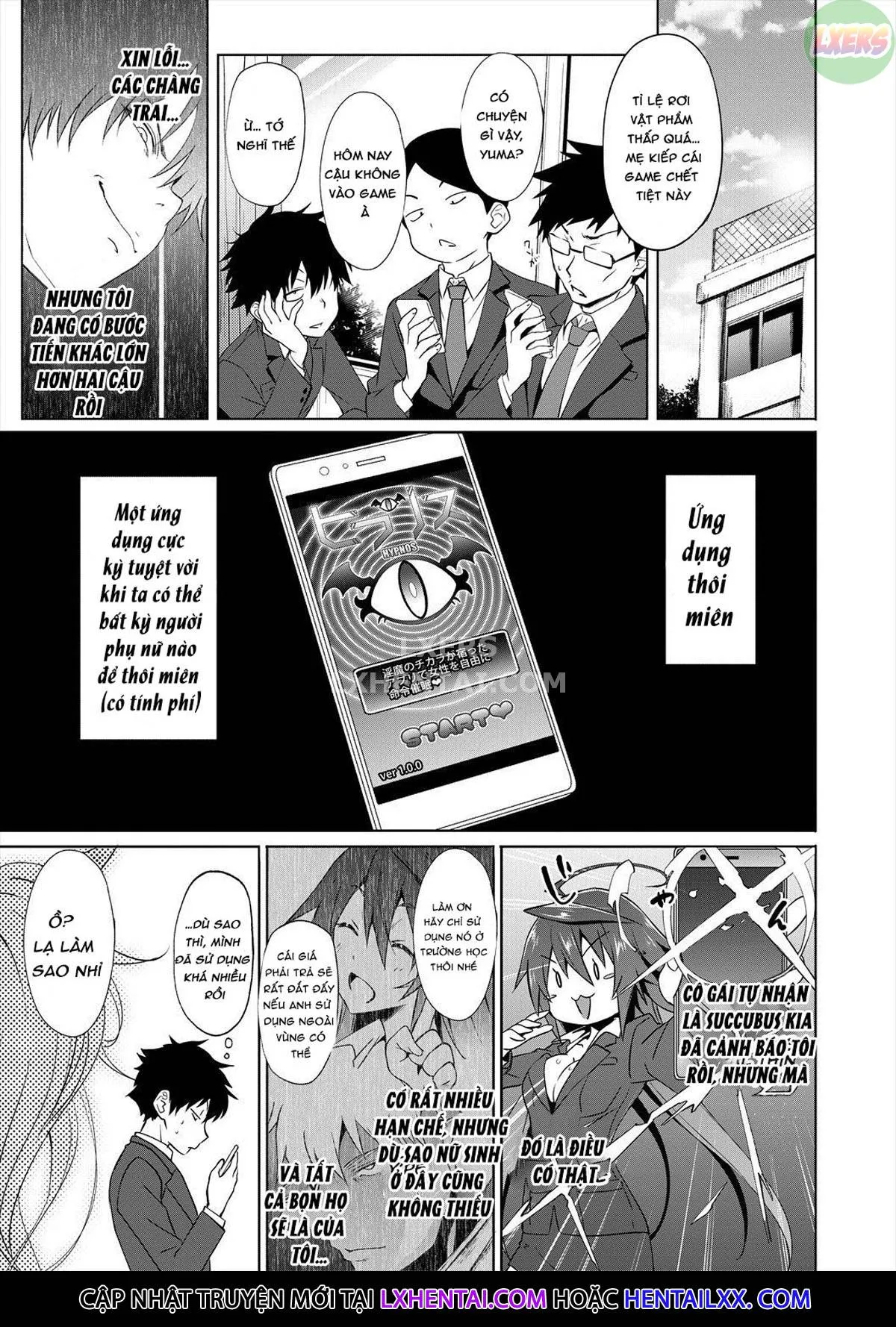 HentaiVN.net - Ảnh 6 - Succubus Appli - Chap 2