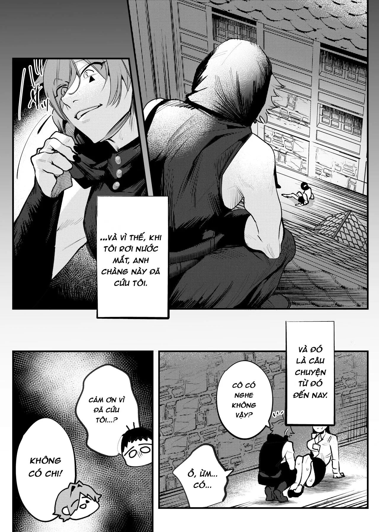 HentaiVN.net - Ảnh 10 - Chàng trai đã cứu tôi trong chuyến đi Isekai là kẻ giết người ... [The Man Who Saved Me on my Isekai Trip was a Killer...; 異世界トリップ先で助けてくれたのは、 人殺しの少年でした。] - Chap 1