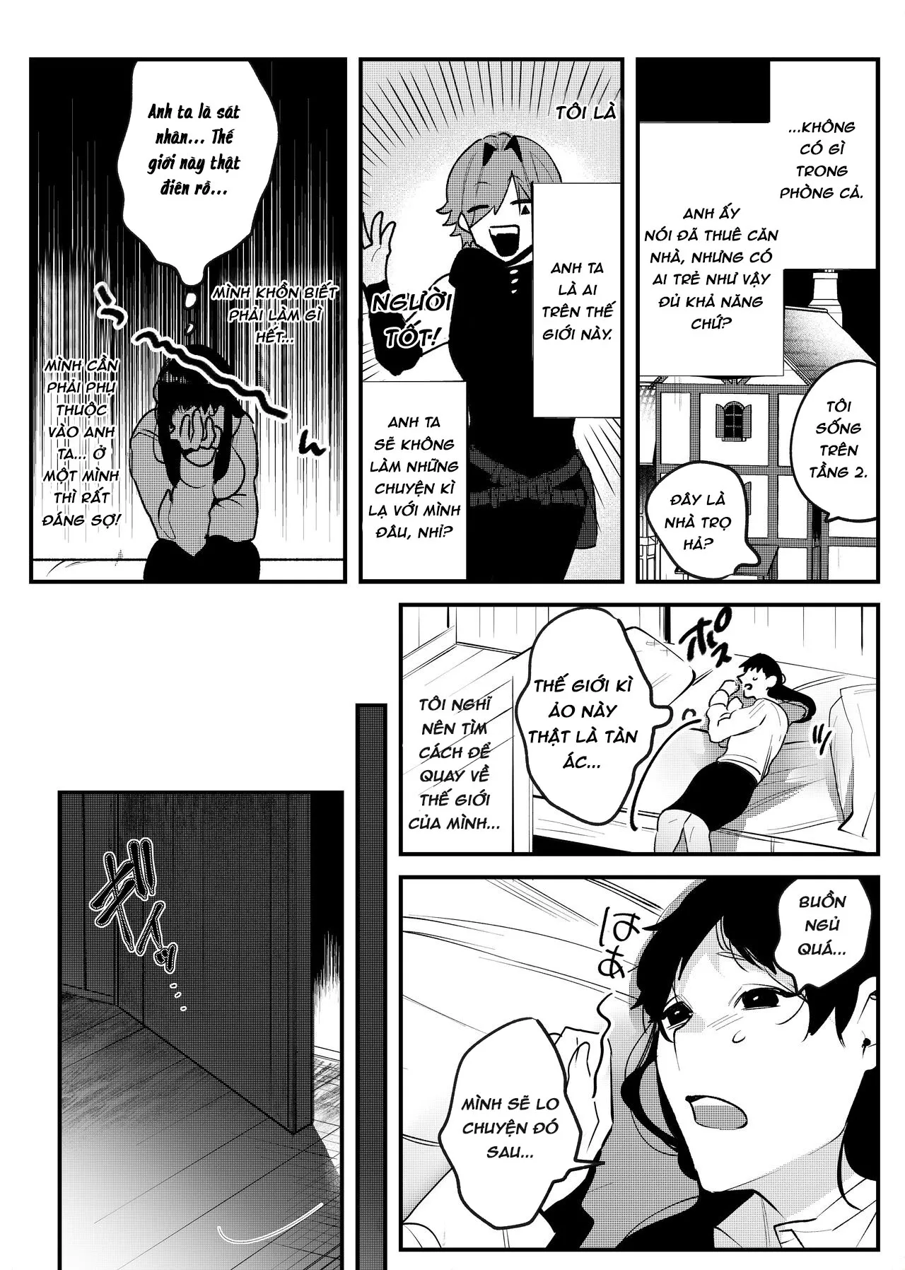 HentaiVN.net - Ảnh 14 - Chàng trai đã cứu tôi trong chuyến đi Isekai là kẻ giết người ... [The Man Who Saved Me on my Isekai Trip was a Killer...; 異世界トリップ先で助けてくれたのは、 人殺しの少年でした。] - Chap 1