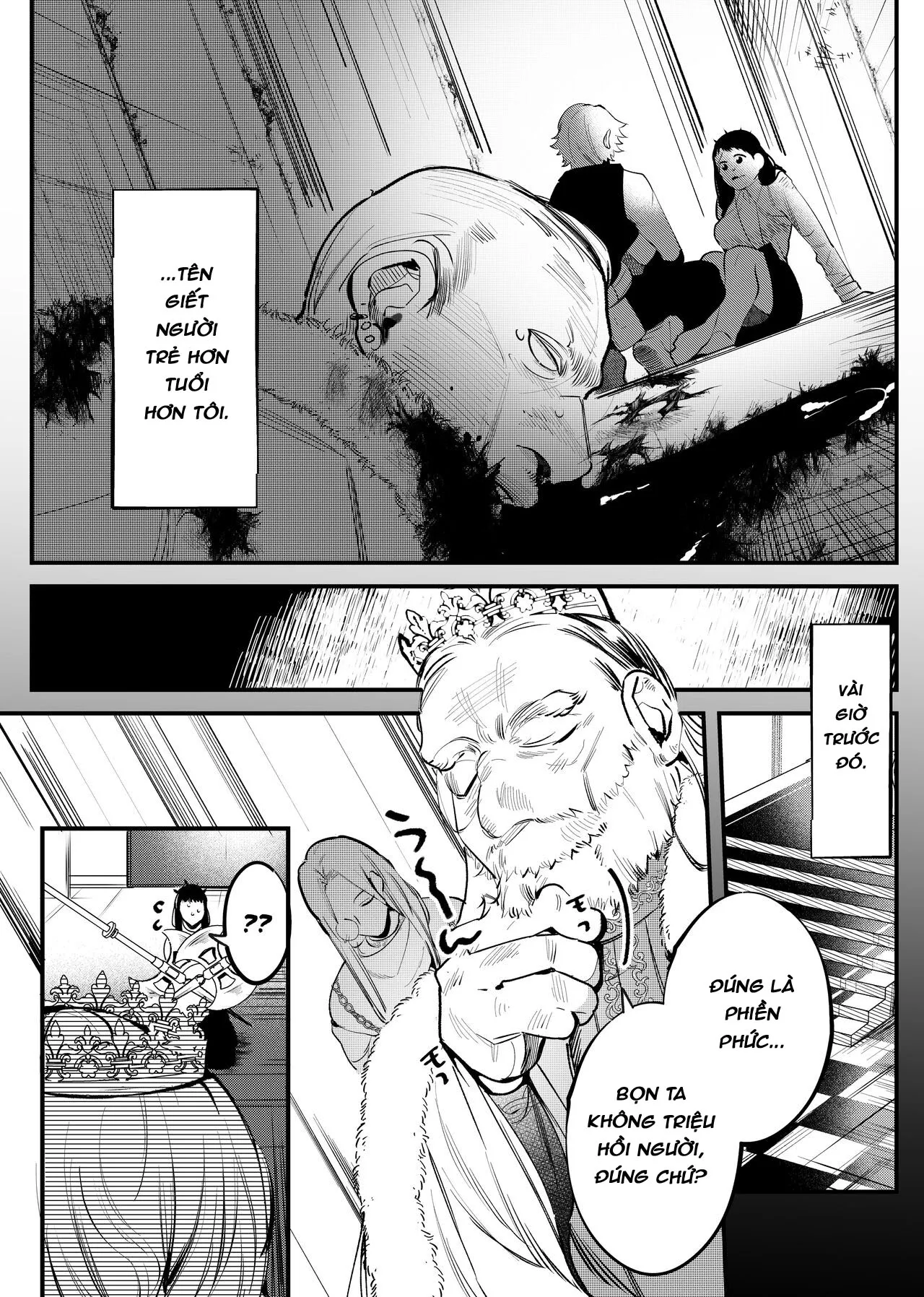 HentaiVN.net - Ảnh 4 - Chàng trai đã cứu tôi trong chuyến đi Isekai là kẻ giết người ... [The Man Who Saved Me on my Isekai Trip was a Killer...; 異世界トリップ先で助けてくれたのは、 人殺しの少年でした。] - Chap 1