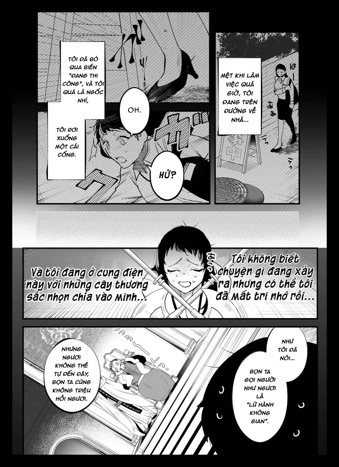 HentaiVN.net - Ảnh 5 - Chàng trai đã cứu tôi trong chuyến đi Isekai là kẻ giết người ... [The Man Who Saved Me on my Isekai Trip was a Killer...; 異世界トリップ先で助けてくれたのは、 人殺しの少年でした。] - Chap 1