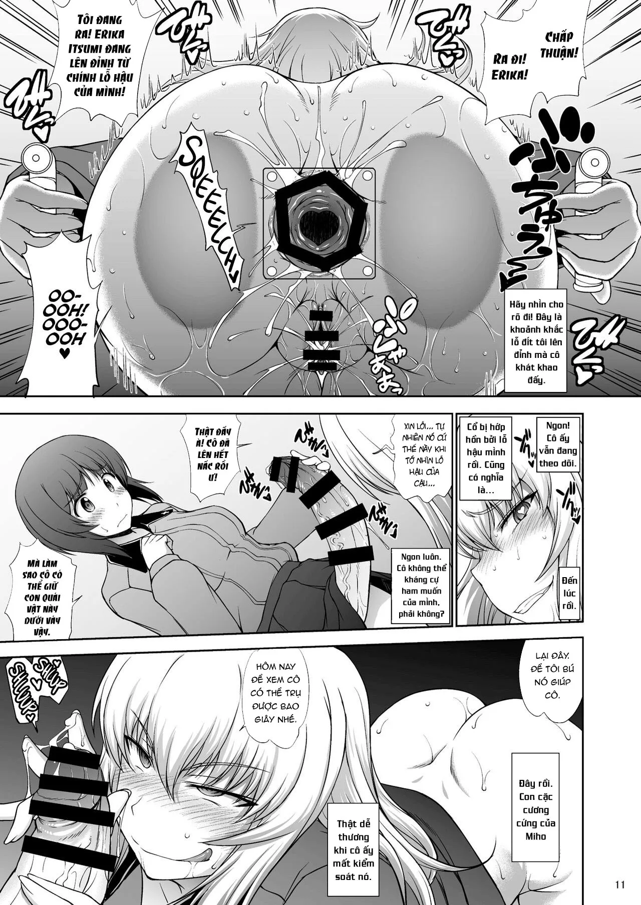HentaiVN.net - Ảnh 9 - Maware! Amaki Sasayaki no Mugenkidou [Rotate! Sweet Whispering Continuous Track] - Oneshot