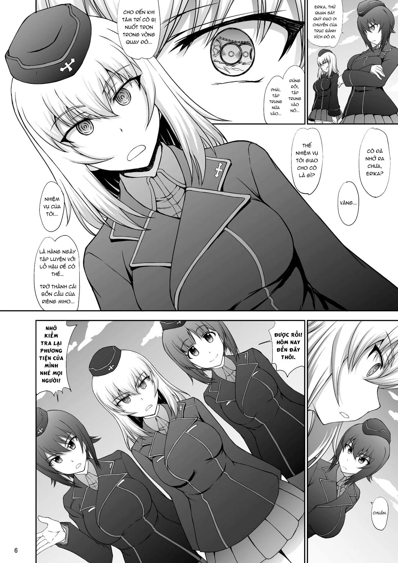 HentaiVN.net - Ảnh 4 - Maware! Amaki Sasayaki no Mugenkidou [Rotate! Sweet Whispering Continuous Track] - Oneshot